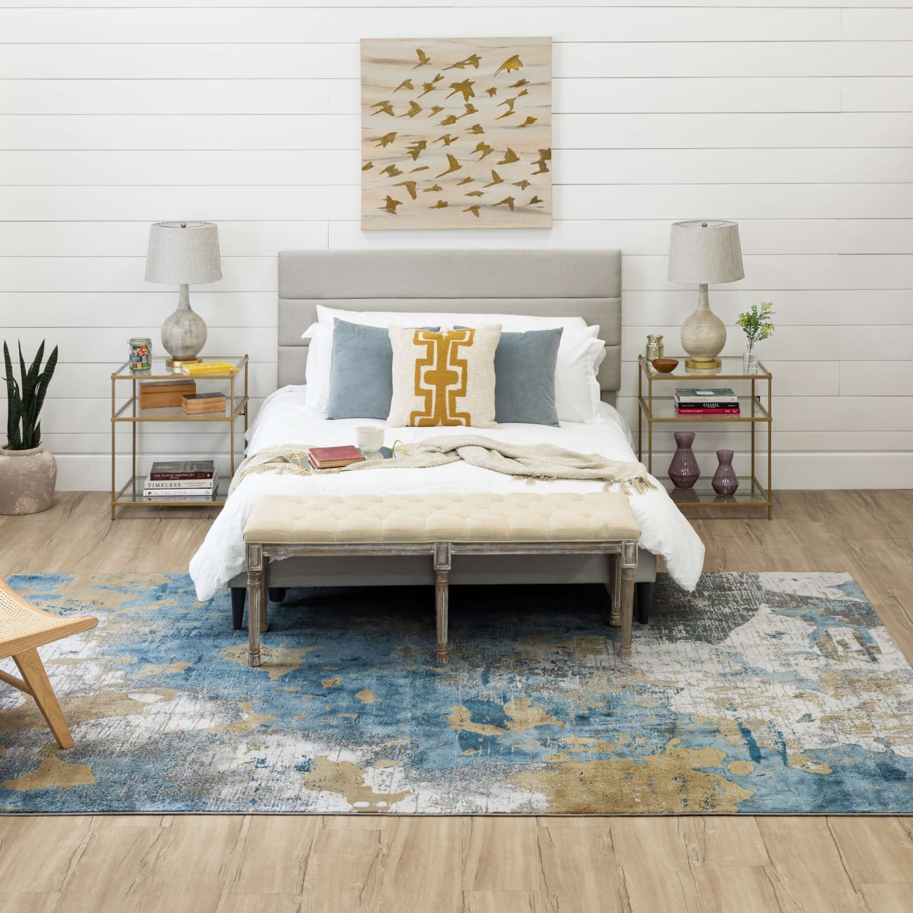 R1289-4311 - Karastan Rugs - Tryst - Nuvole Grey Blue R1289