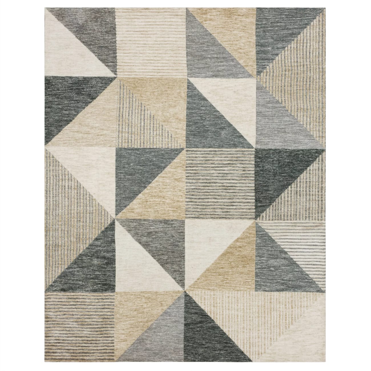 Bowen - Oblique Tan R1147-484 - Drew & Jonathan Home by Karastan - Bowen - Oblique Tan R1147