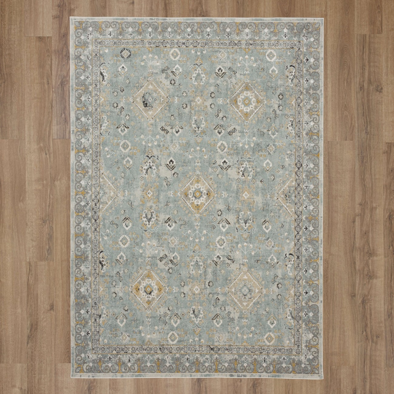 R1258-202 - Karastan Rugs - Windermere - Ravenglass Blue R1258