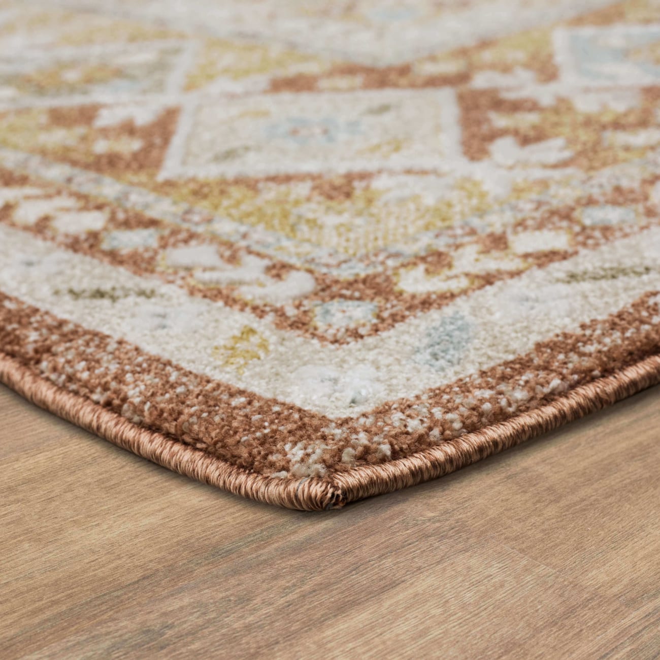R1275-755 - Karastan Rugs - Windermere - Staveley Terracotta R1275