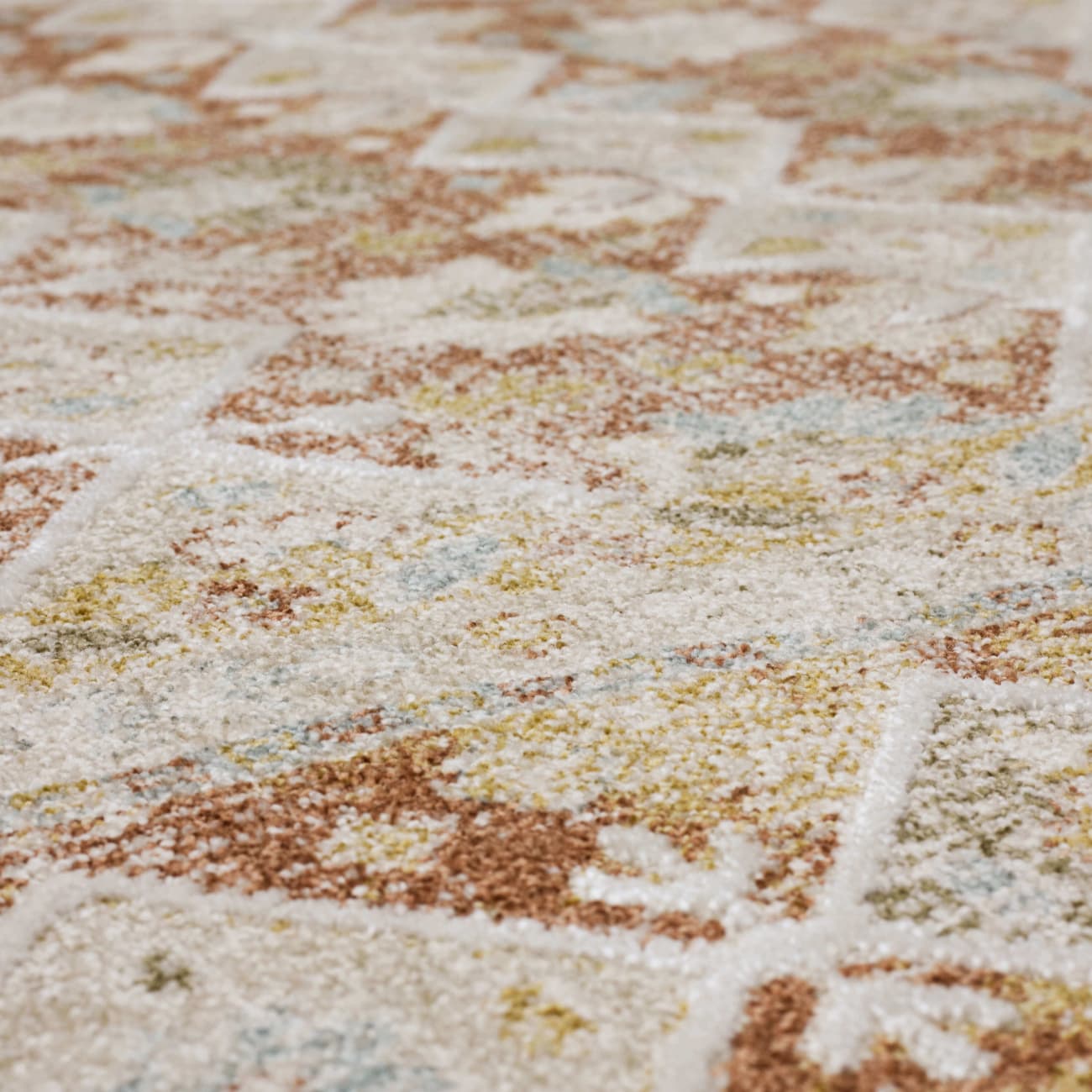 R1275-755 - Karastan Rugs - Windermere - Staveley Terracotta R1275
