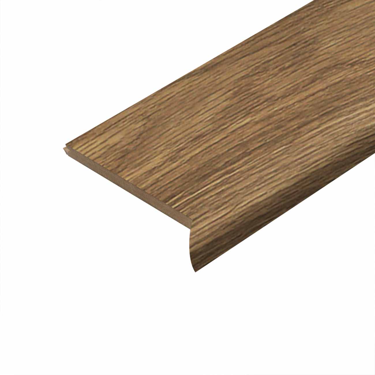 TMSRA-U0068 Brown Bark Oak - Mohawk's Performance Accessories - TrueMatch Flush Stair Nose - 2 Pieces - TMSRA-U0068 Brown Bark Oak