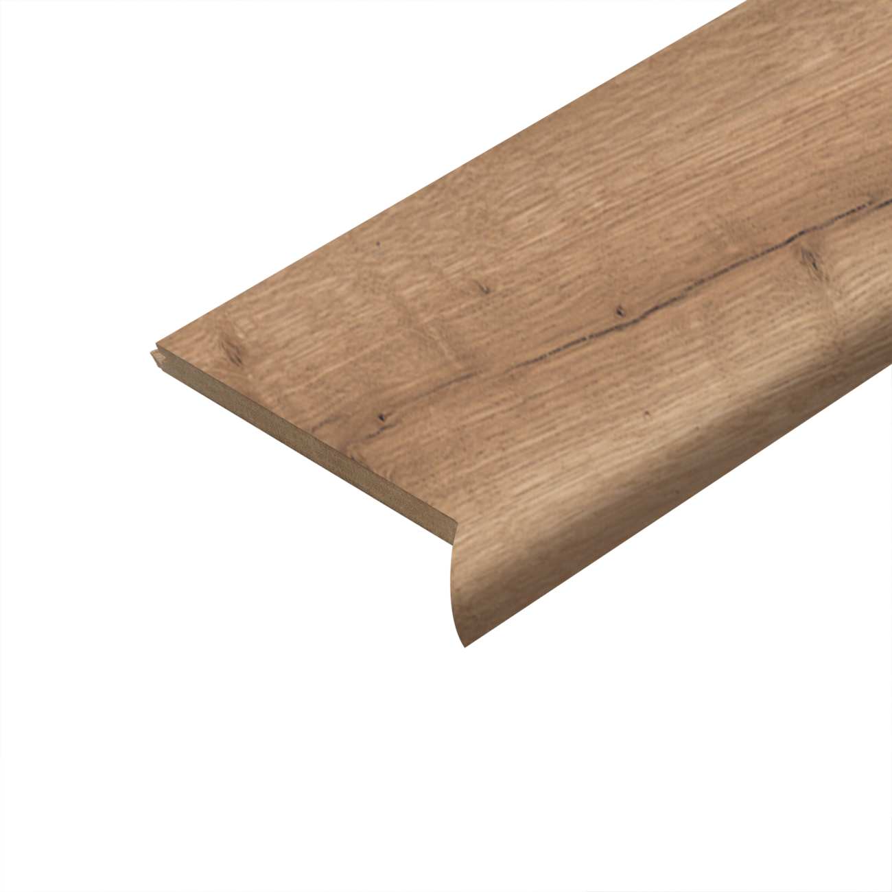 TMSRA-W0281 Mink Oak - Mohawk's Performance Accessories - TrueMatch Flush Stair Nose - 2 Pieces - TMSRA-W0281 Mink Oak