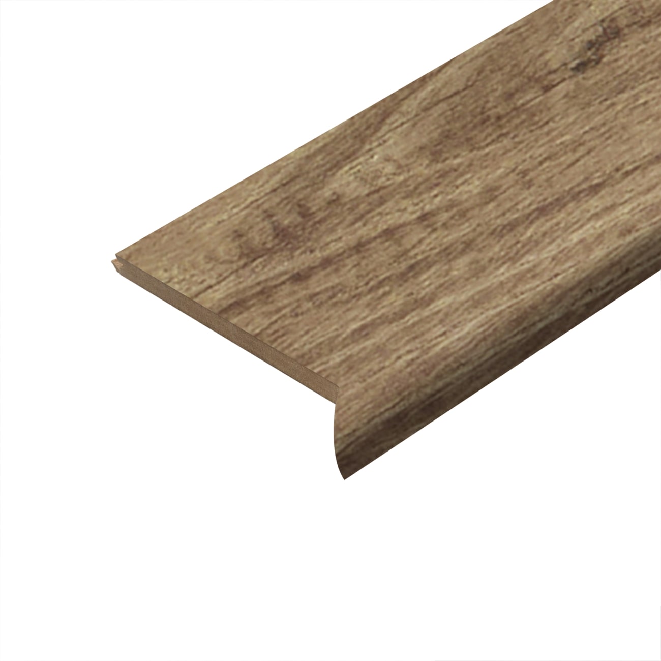 TMSRC-U0155 Nutmeg Chestnut - Mohawk's Performance Accessories - TrueMatch Flush Stair Nose - 2 Pieces - TMSRC-U0155 Nutmeg Chestnut