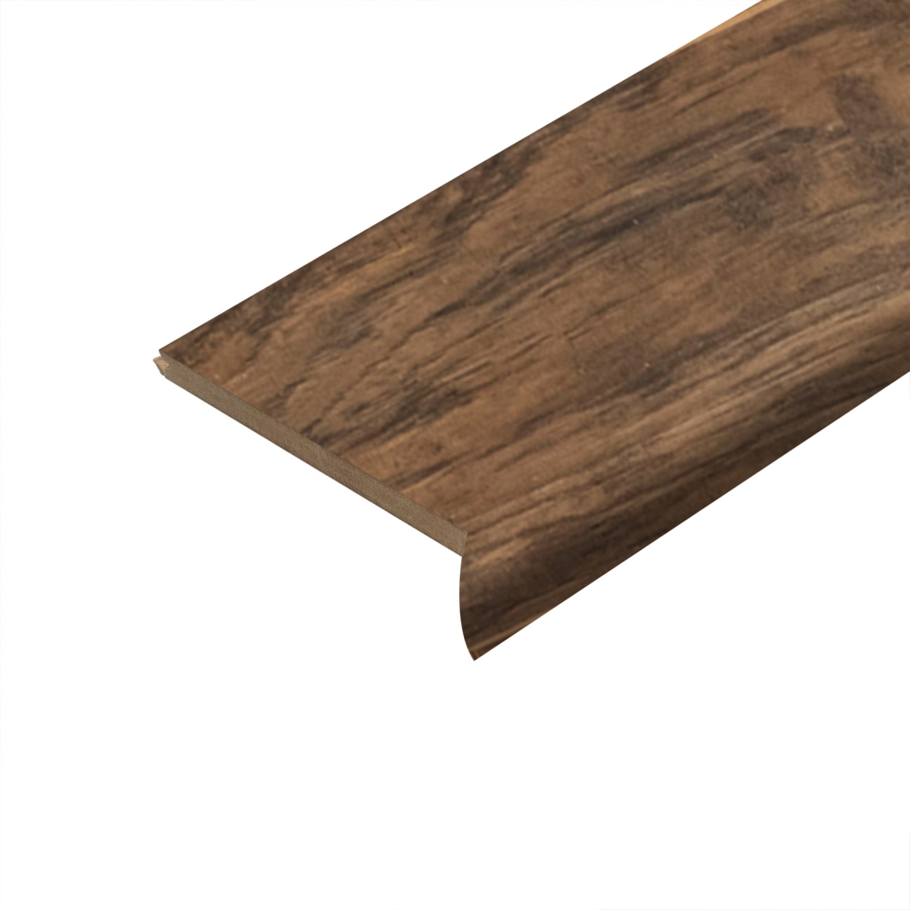 TMSRC-U0158 Rustic Suede Hickory - Mohawk's Performance Accessories - TrueMatch Flush Stair Nose - 2 Pieces - TMSRC-U0158 Rustic Suede Hickory