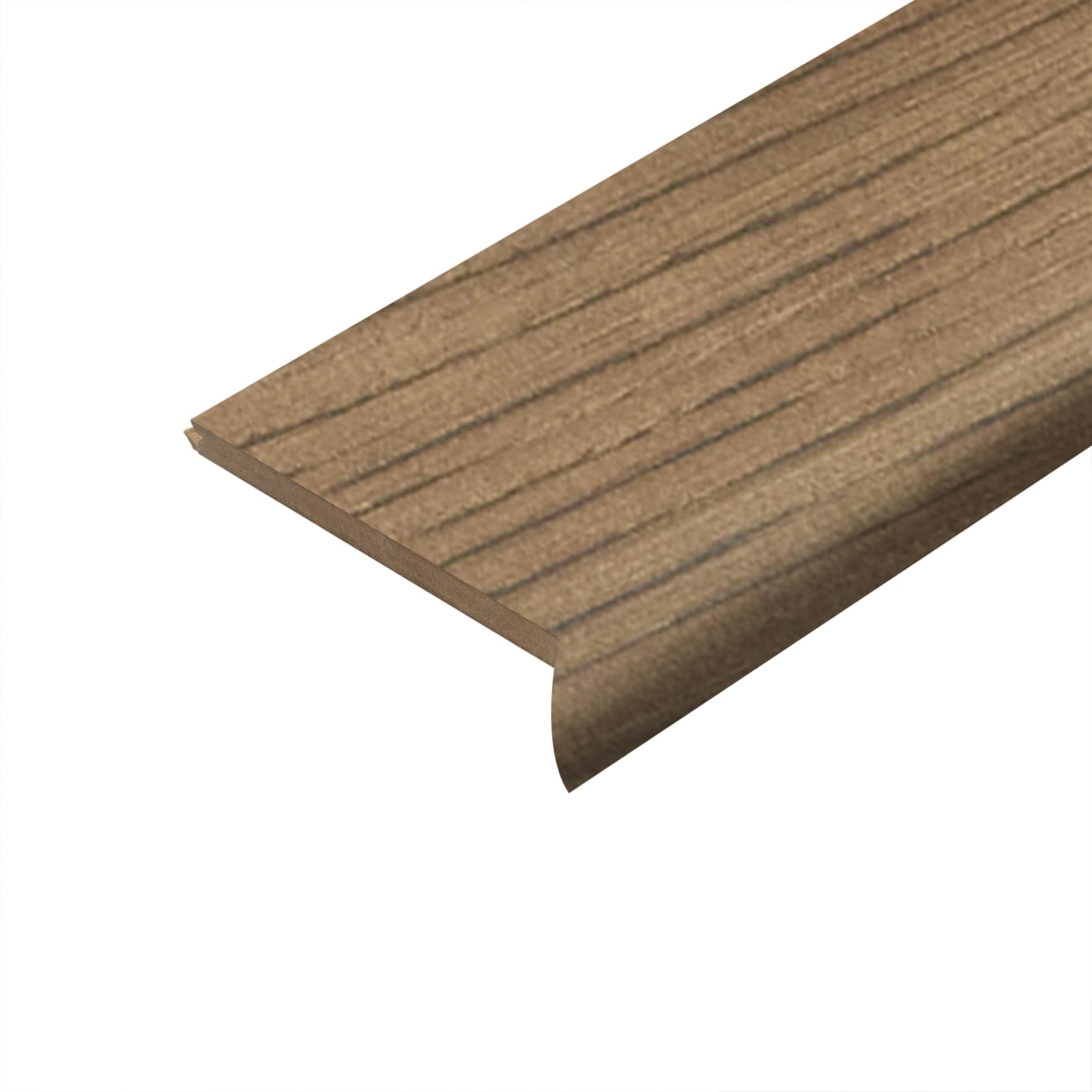 TMSRC-U0161 Brownstone Chestnut - Mohawk's Performance Accessories - TrueMatch Flush Stair Nose - 2 Pieces - TMSRC-U0161 Brownstone Chestnut