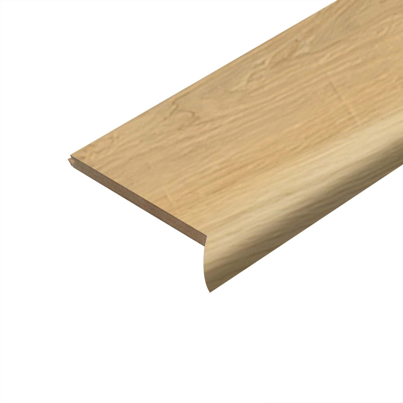 TMSRE-U0255 Wheat Field Oak - Mohawk's Performance Accessories - TrueMatch Flush Stair Nose - 2 Pieces - TMSRE-U0255 Wheat Field Oak