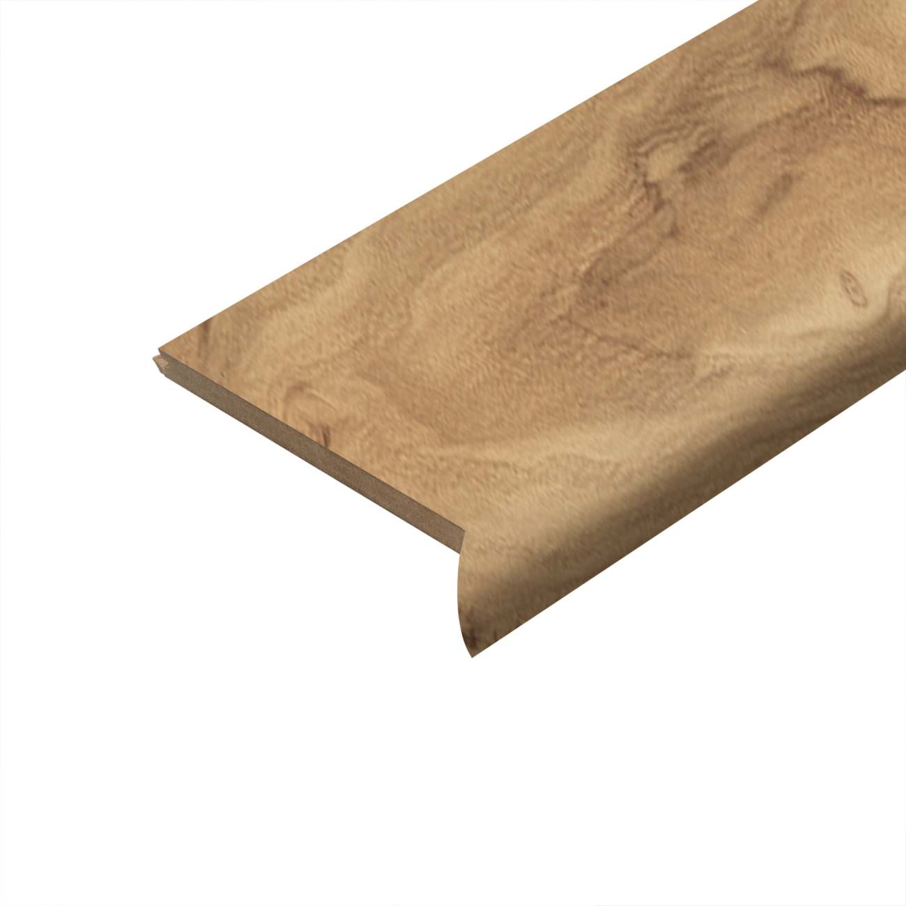 TMSRE-V0282 Tamarind Hickory - Mohawk's Performance Accessories - TrueMatch Flush Stair Nose - 2 Pieces - TMSRE-V0282 Tamarind Hickory