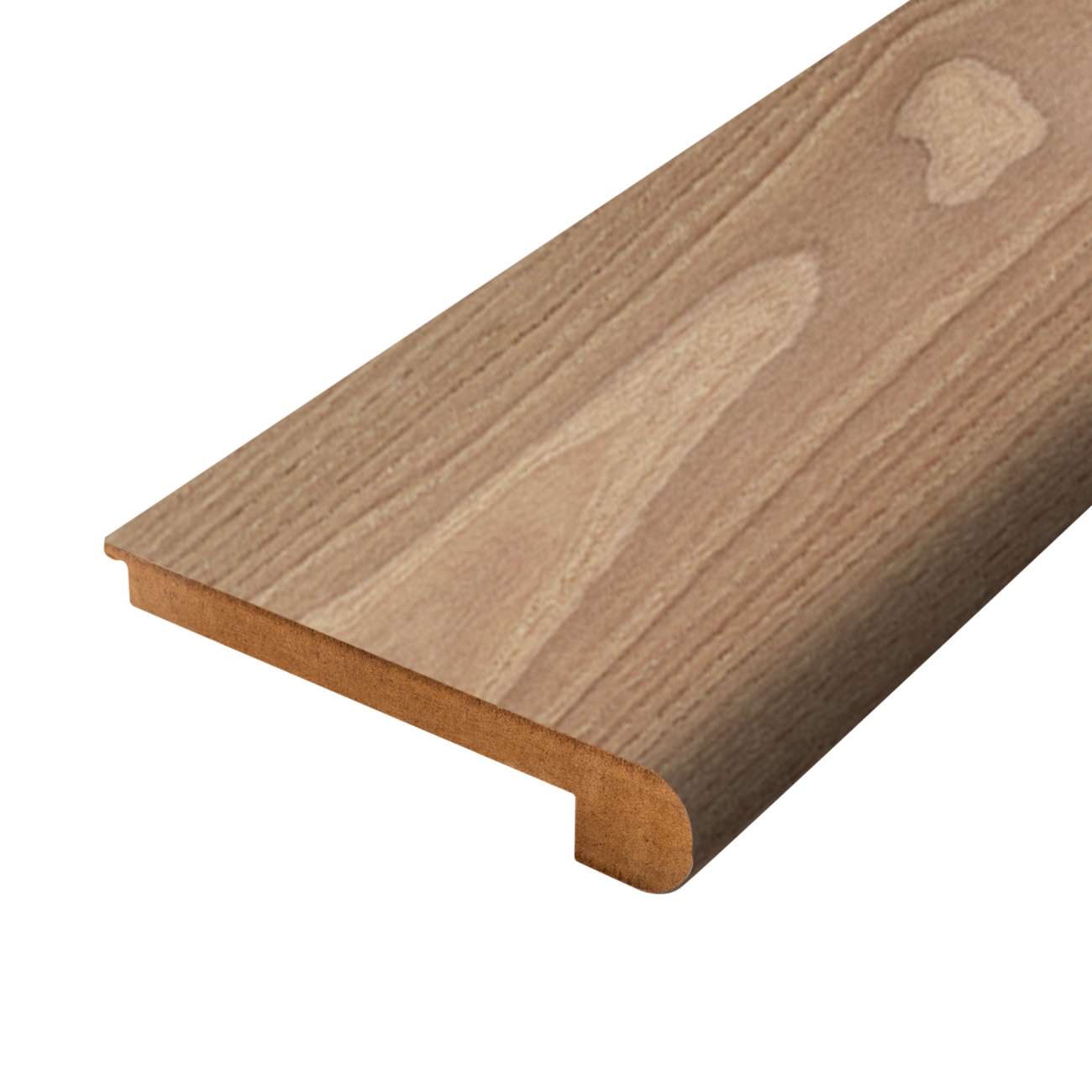 TMSRE-V0287 Brass Chestnut - Mohawk's Performance Accessories - TrueMatch Flush Stair Nose - 2 Pieces - TMSRE-V0287 Brass Chestnut