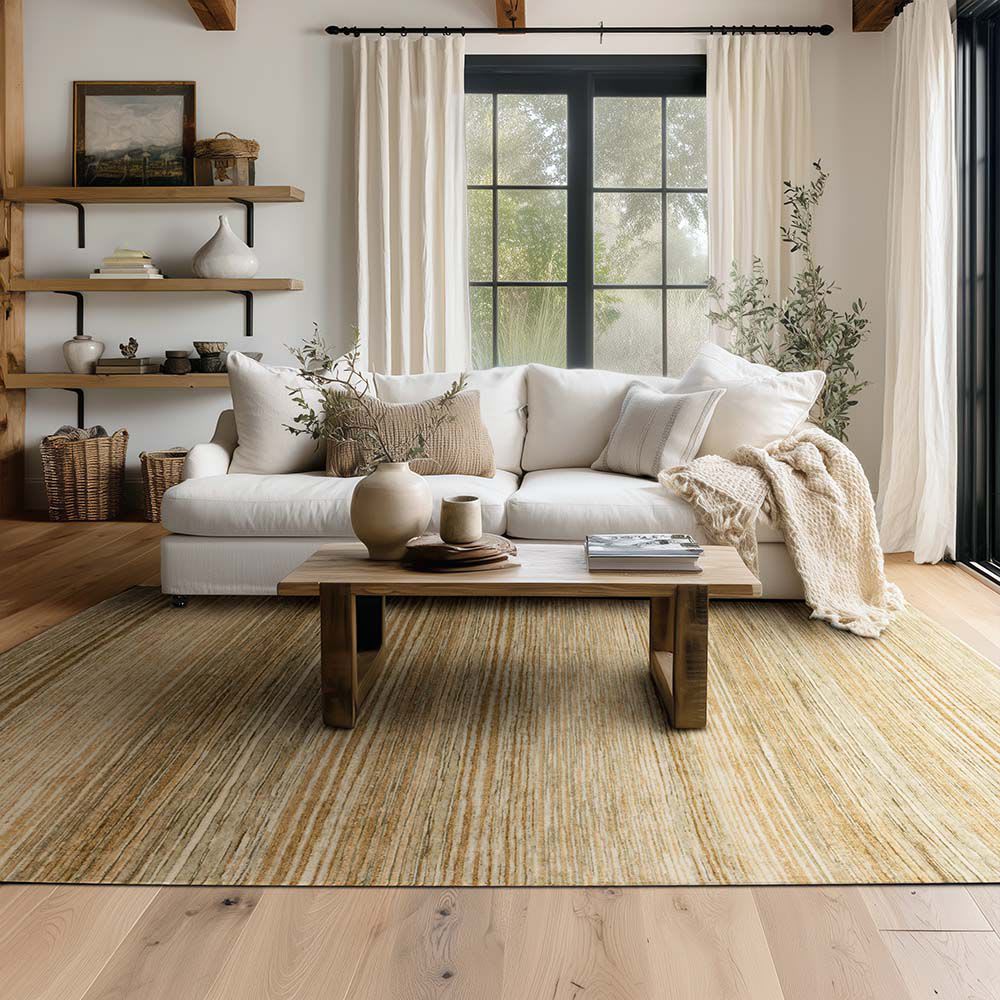 R1597-243 - Karastan Rugs - Ethereal - Glimmer Beige R1597