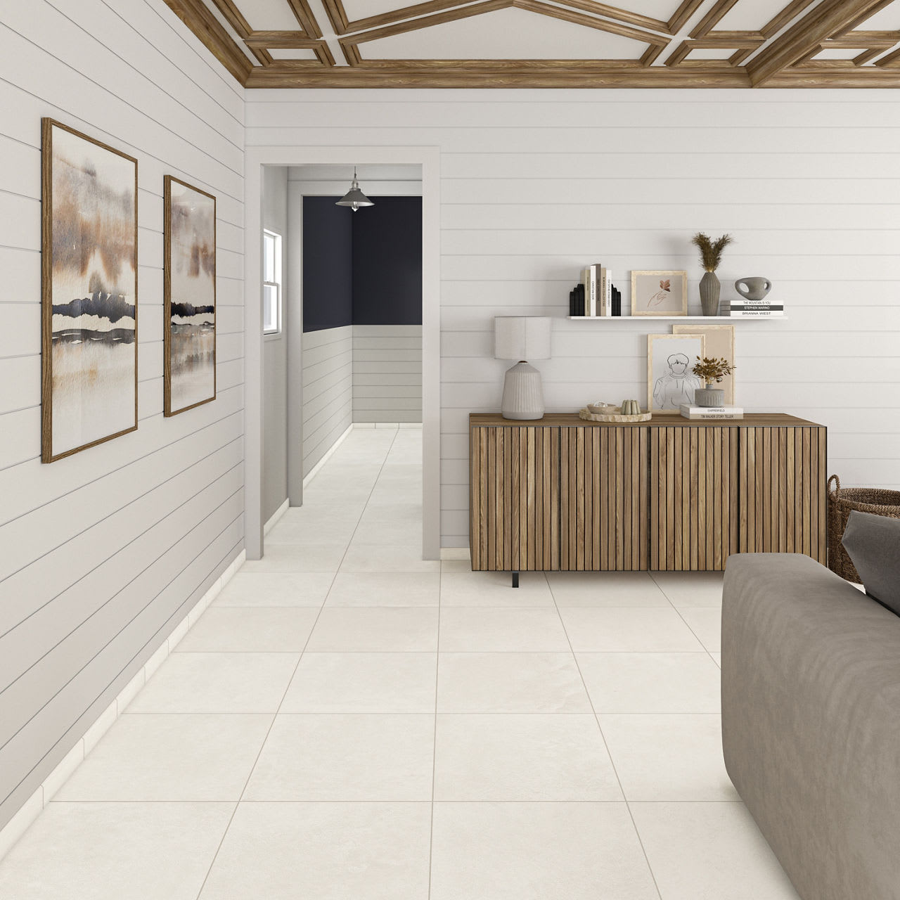 PF01RCT1224MBMT - Daltile - Portfolio - Ice - 12 x 24 - Microban