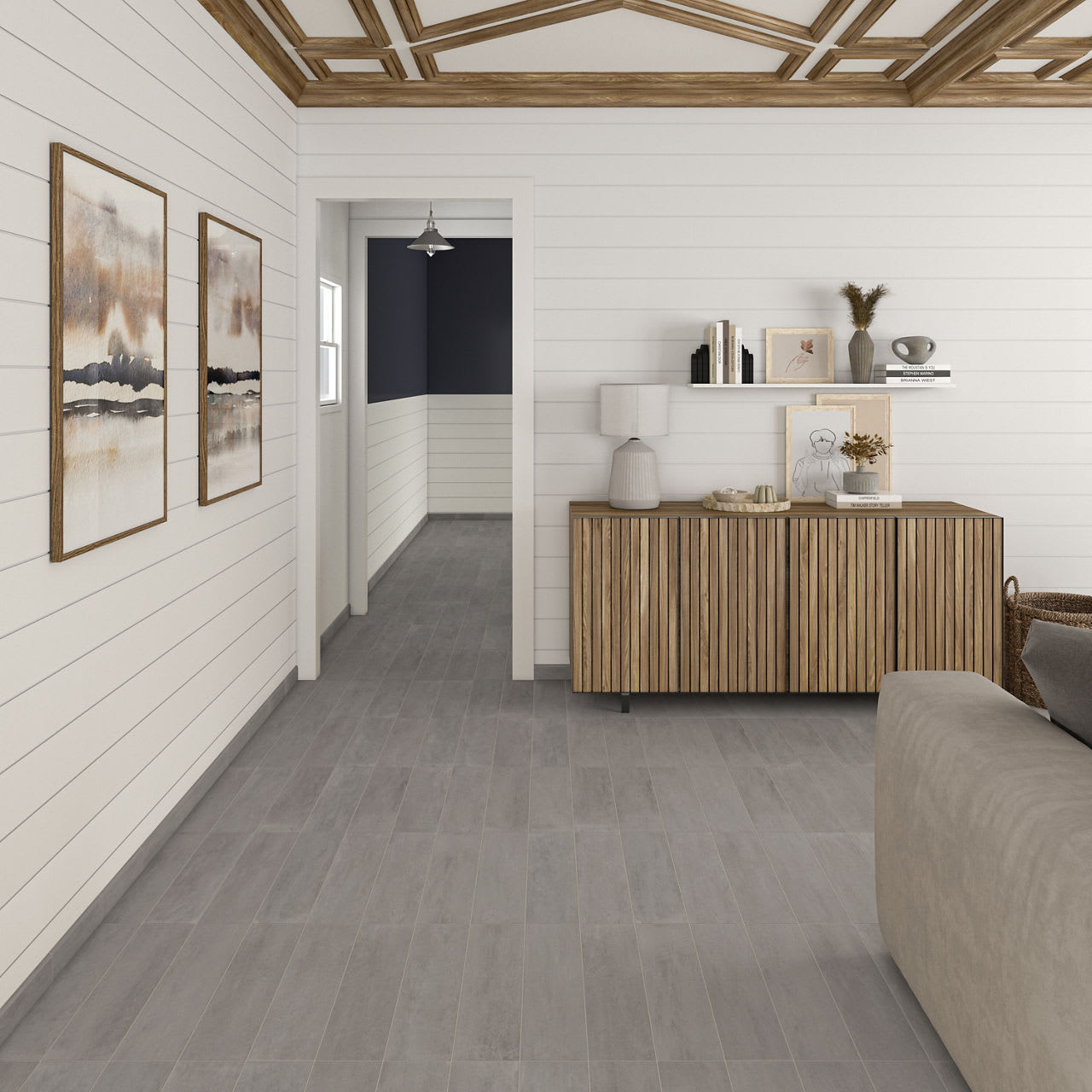 PF056241P1 - Daltile - Portfolio - Ash Grey - 6 x 24