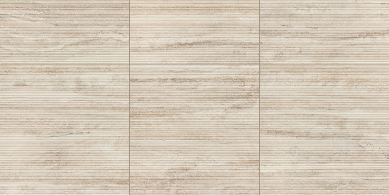 CA421224FMBMT - Daltile - Calligo - Almond - 12 x 24 - Fluted - with TRU-EDGE