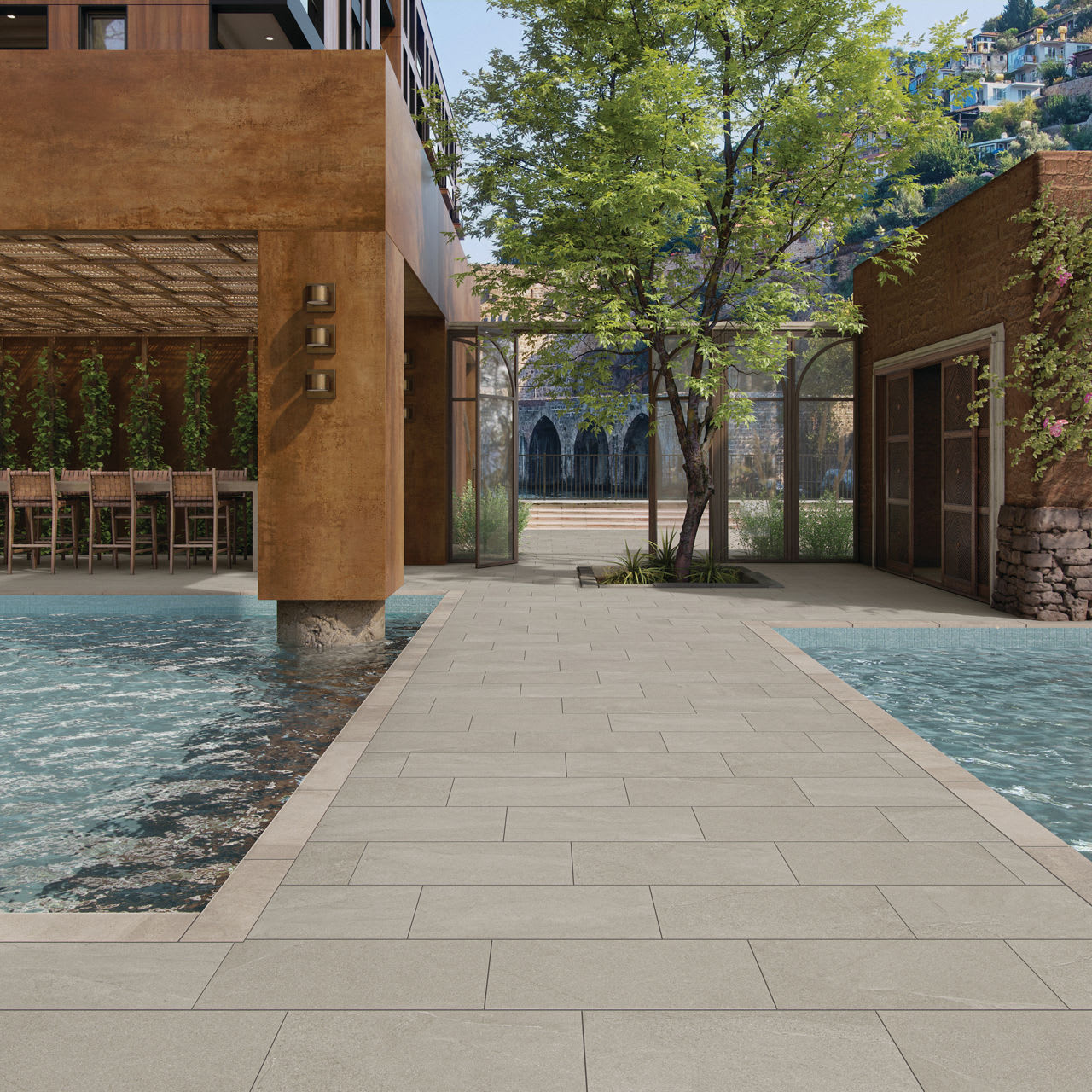 CG42RCT2448PL - Daltile - Calgary - Fog - 24 x 48 - Polished