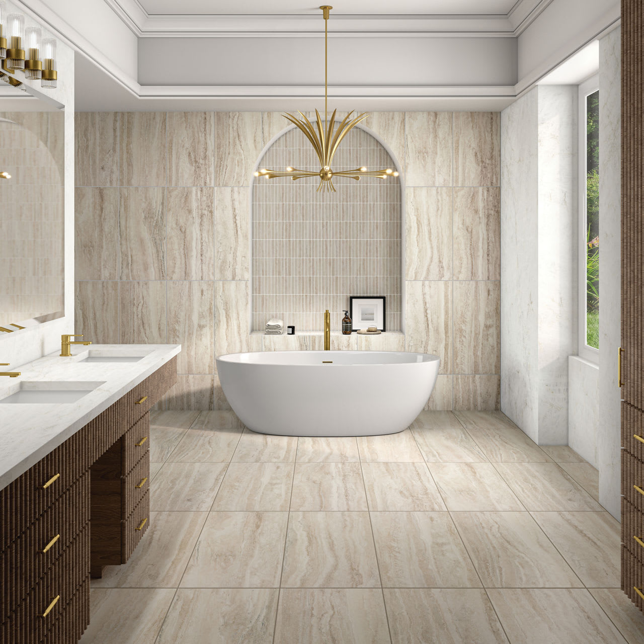 CA42RCT1530MBMT - Daltile - Calligo - Almond - 15.00 in x 30.00 in