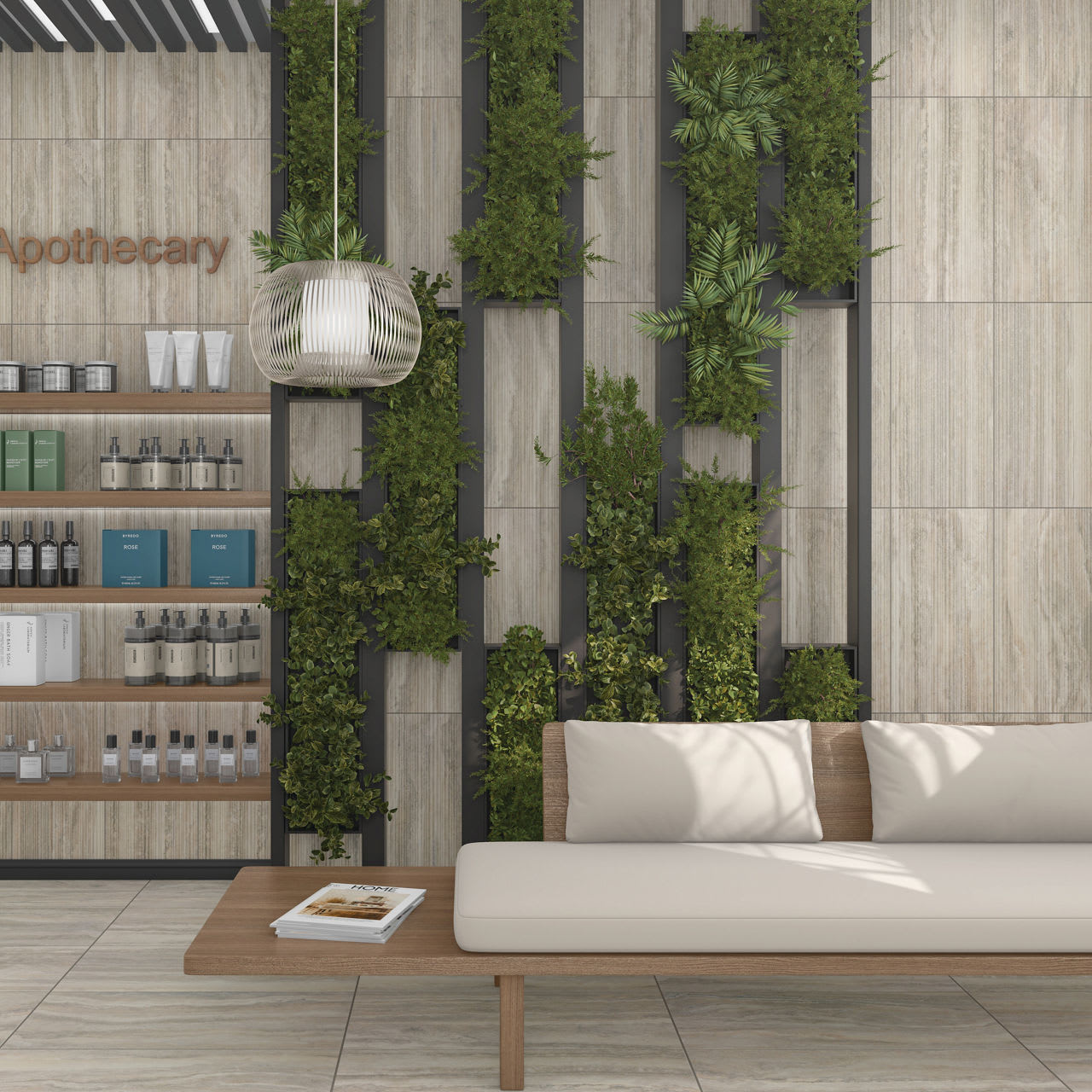 CA431224FMBMT - Daltile - Calligo - Nimbus - 12.00 in x 24.00 in - Fluted - with TRU-EDGE