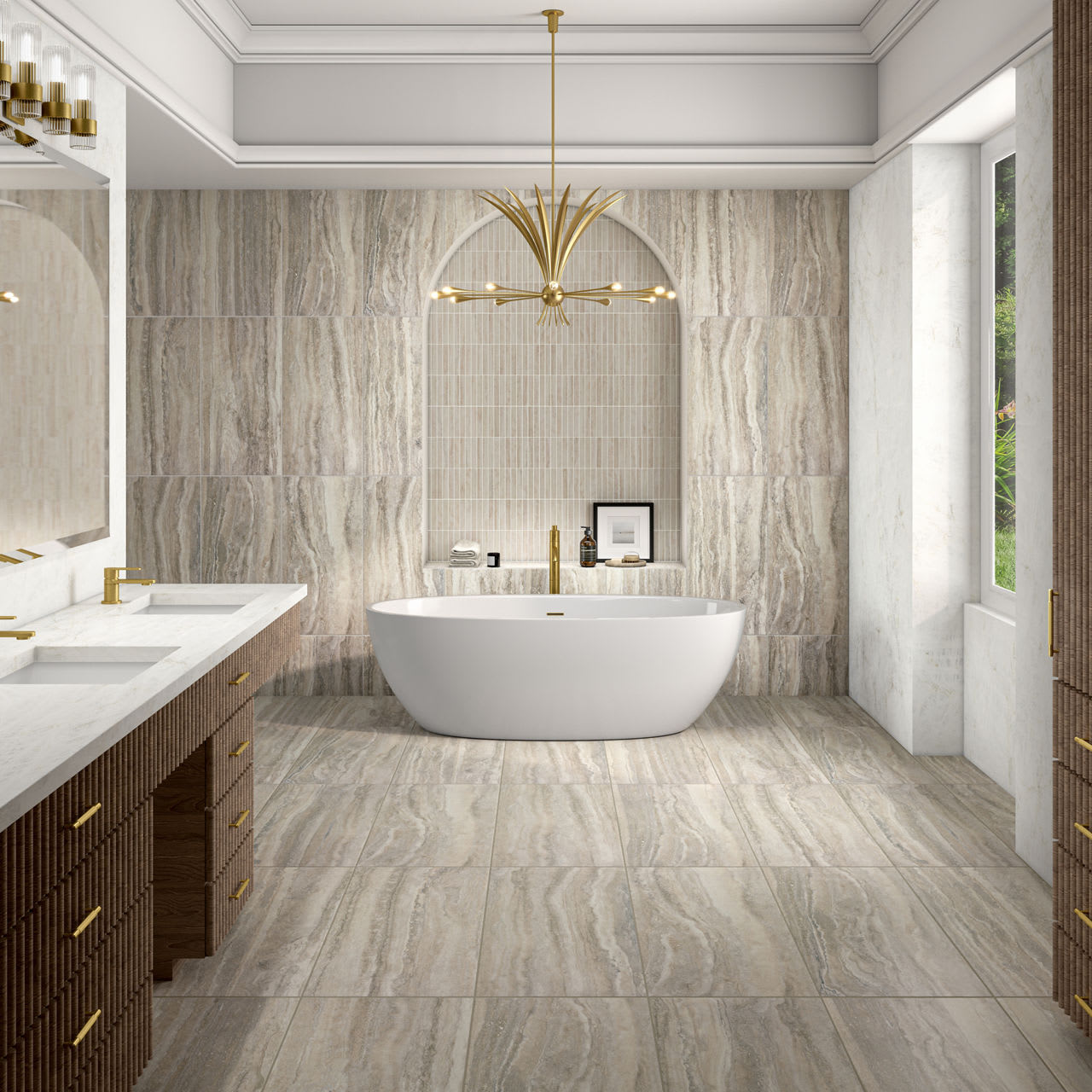 CA43RCT1530MBMT - Daltile - Calligo - Nimbus - 15.00 in x 30.00 in