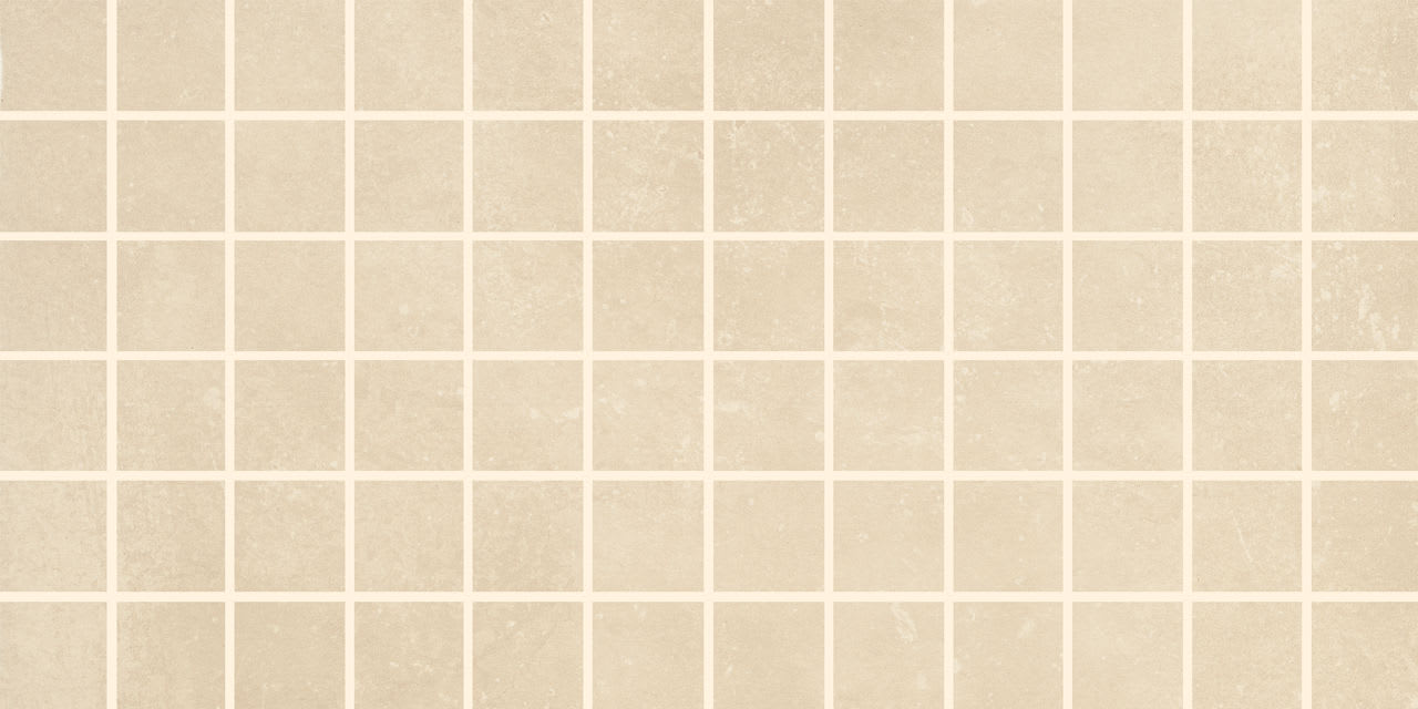PF0722MS1P2 - Daltile - Portfolio - Cream - 2.00 in x 2.00 in - Straight Joint Mosaic