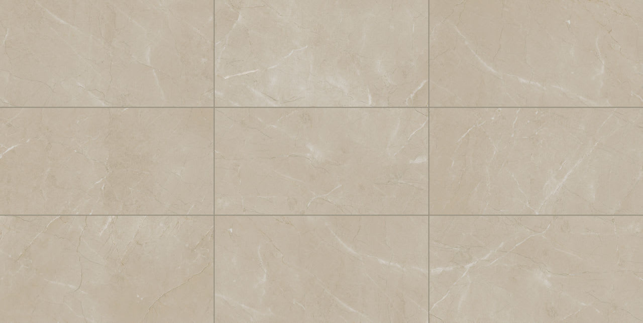PT221224A1LF - Daltile - Perpetuo - Elegant Beige - 12.00 in x 24.00 in - Polished