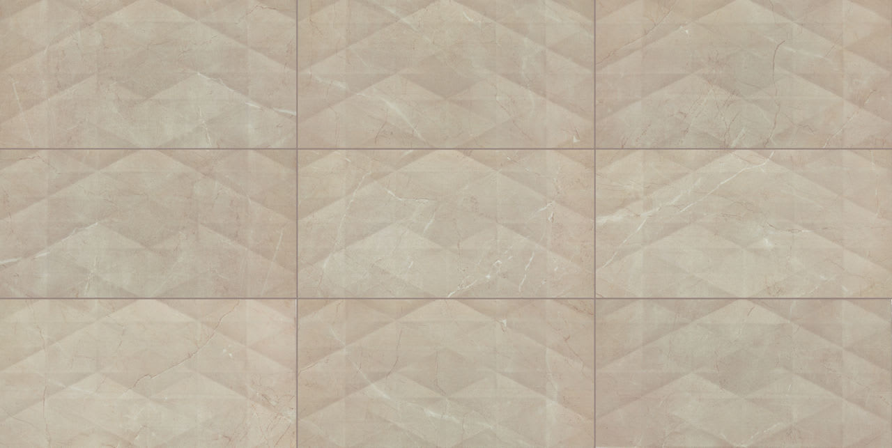 PT221224MGEO1P2 - Daltile - Perpetuo - Elegant Beige - 12 x 24 - Multi Geometric - Satin