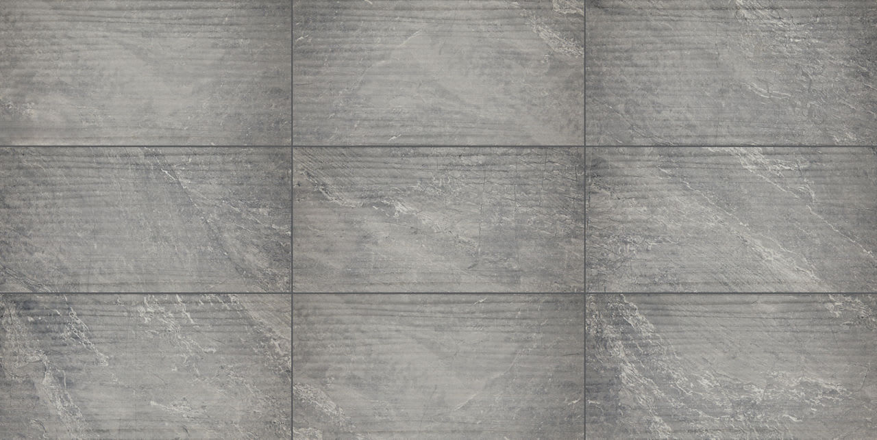 PT231224MWAV1P2 - Daltile - Perpetuo - Eternal Grey - 12.00 in x 24.00 in - Wave - Satin