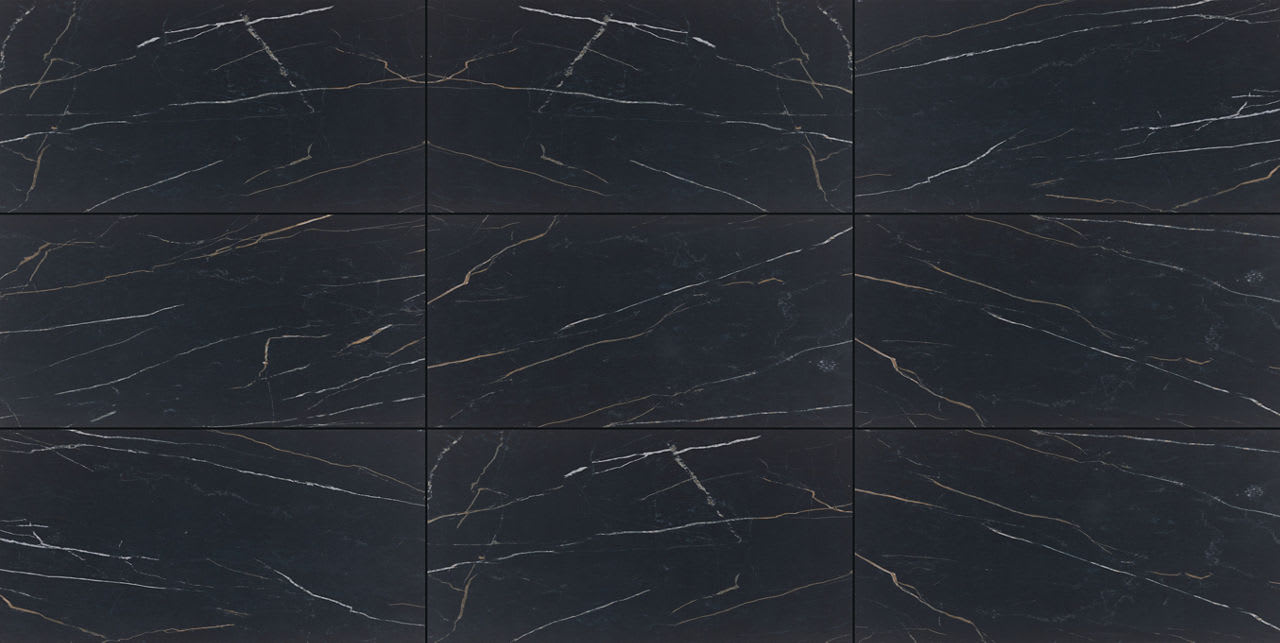 PT241224A1LF - Daltile - Perpetuo - Infinite Black - 12.00 in x 24.00 in - Polished