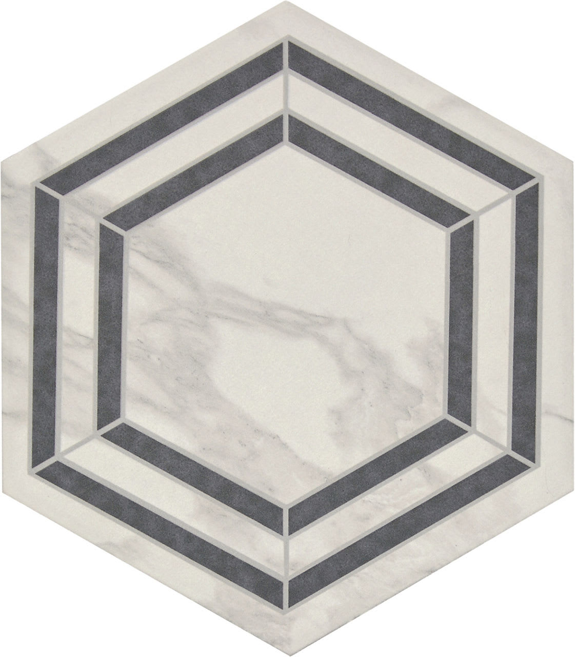 PT25HEXDECOKMT - Daltile - Perpetuo - Bridal - 8.00 in x 9.00 in - Matte