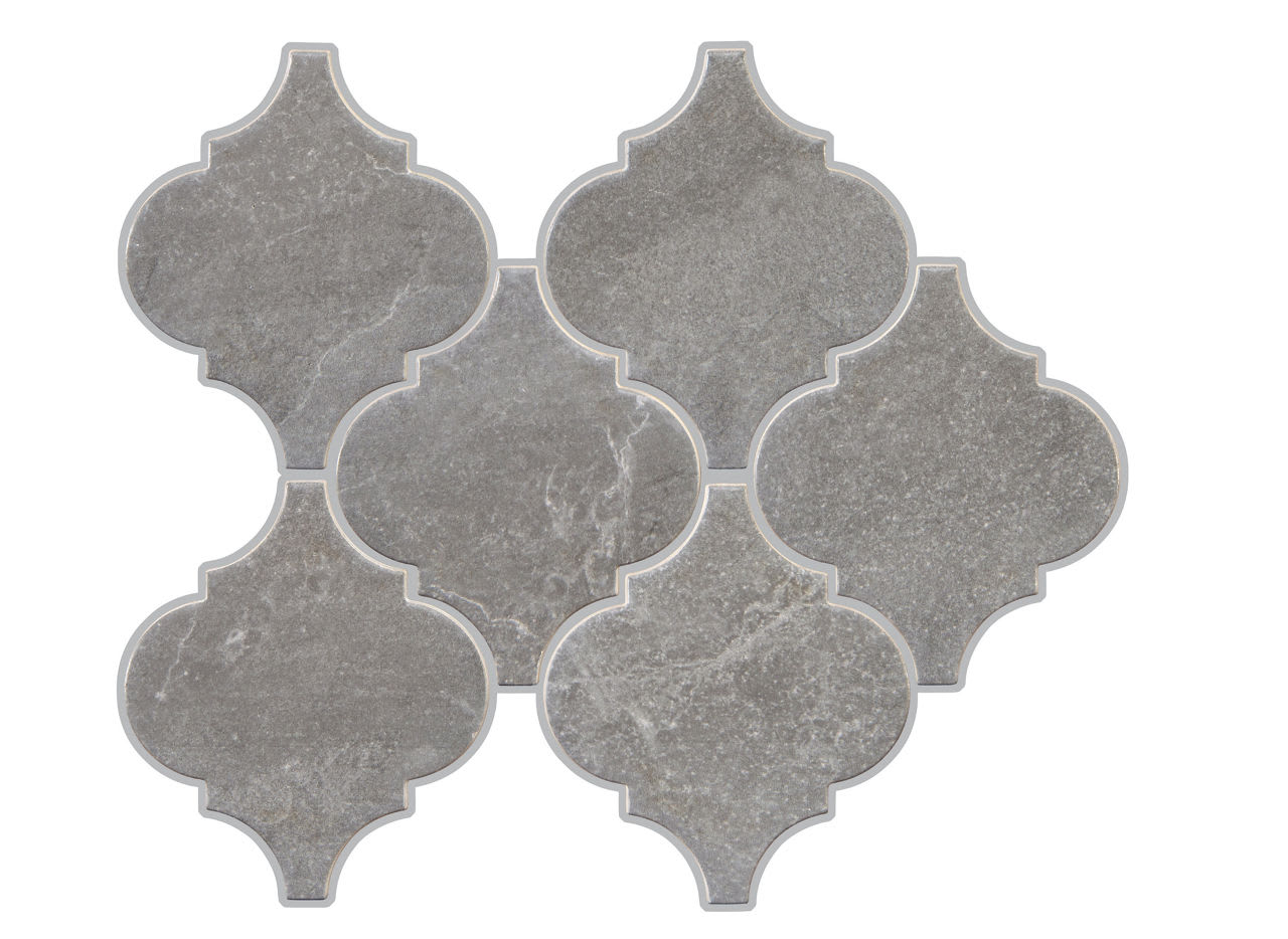 MB226ARAB1P2 - Marazzi - Marble Obsession - Grigio - 5.25 x 6 - Arabesque Wall Tile