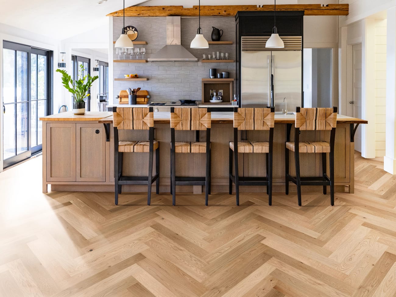 AA853-11102 - Anderson Tuftex - Provincial Herringbone - Au Naturale