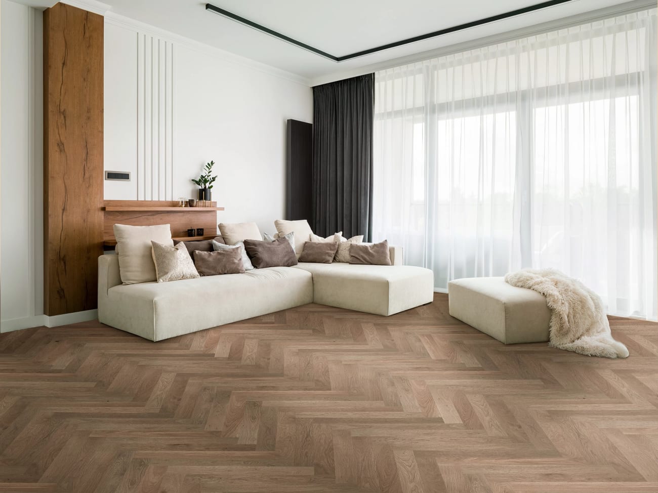 AA853-17065 - Anderson Tuftex - Provincial Herringbone - Fawn
