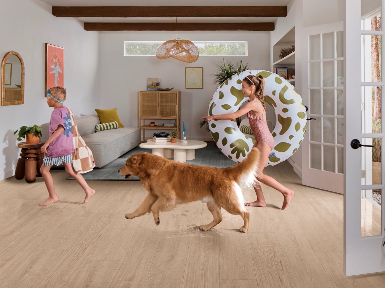SL123_02219 - Shaw Pet Perfect Laminate - Komondor - Copper Dune