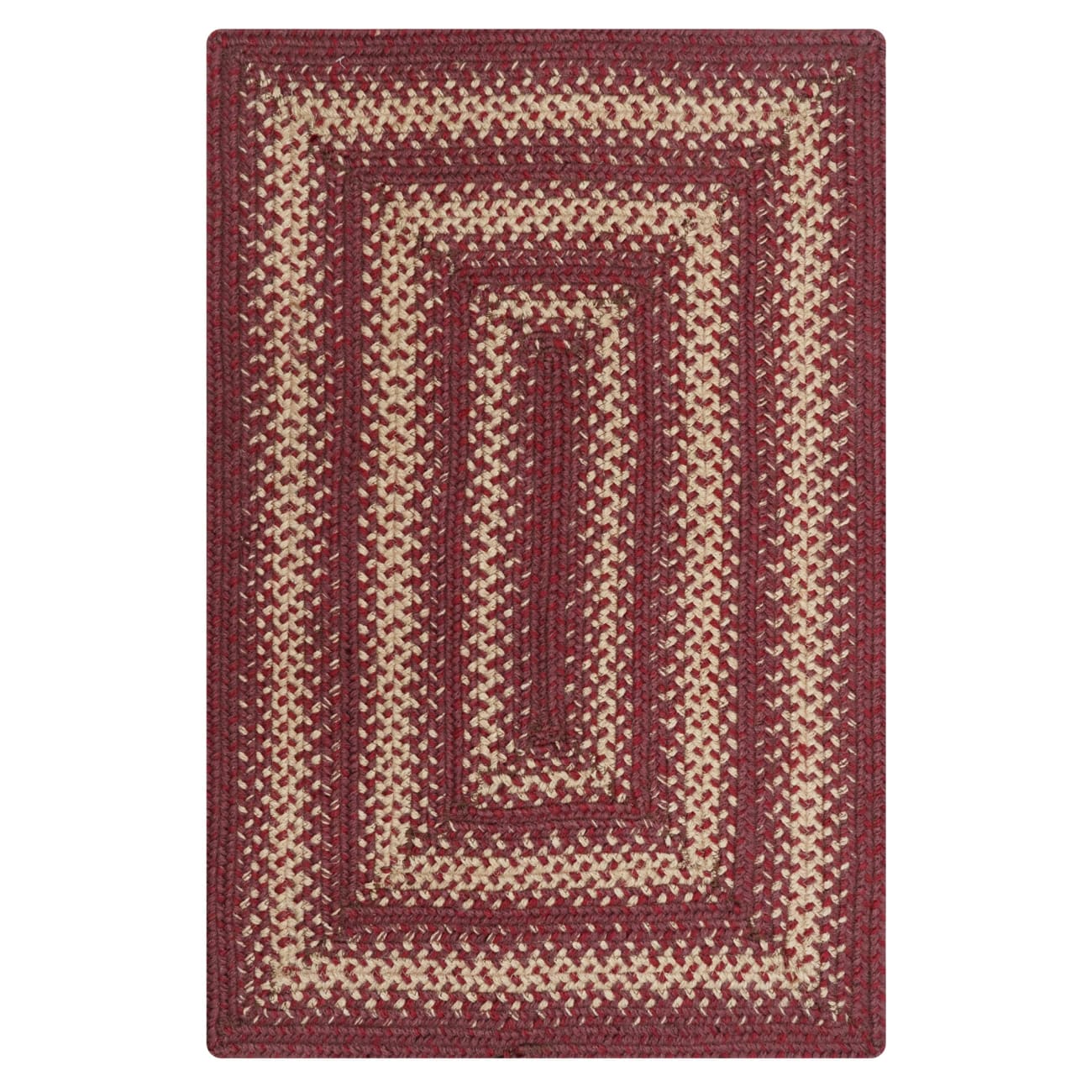HJBR-AutumnMaple - Homespice - Jute Braided Rug - Autumn Maple