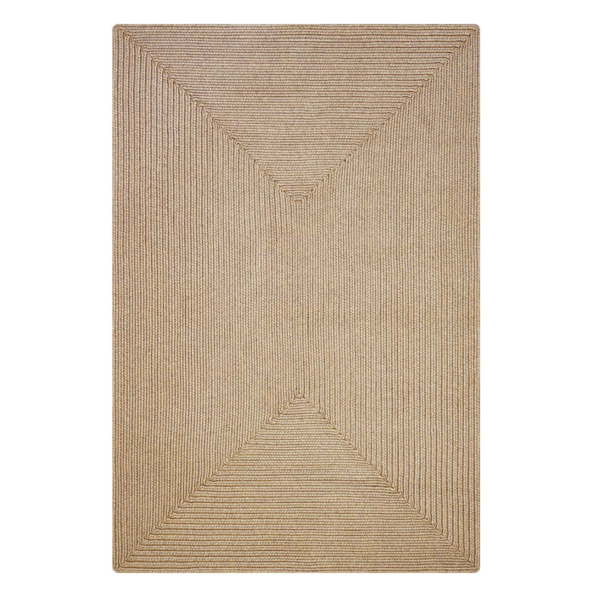 HUDBR-Biscuit - Homespice - Ultra Durable Braided Rug - Biscuit