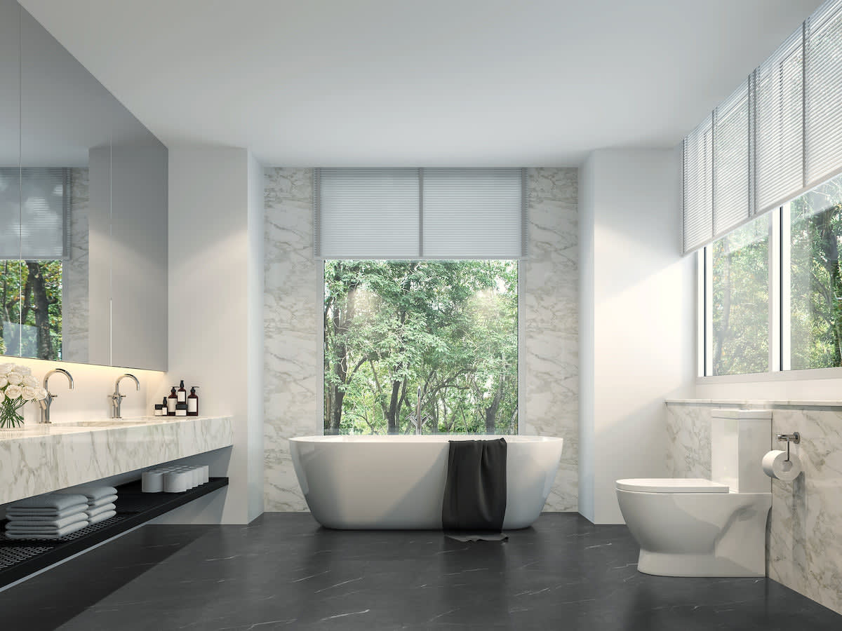 S1118-D1927 - TRUCOR TRUTILE - Tile with CGT - Emperador Ebony