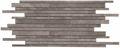DL26RANDMS1P2 - Light Grey 12 x 30 Random Linear Mosaic
