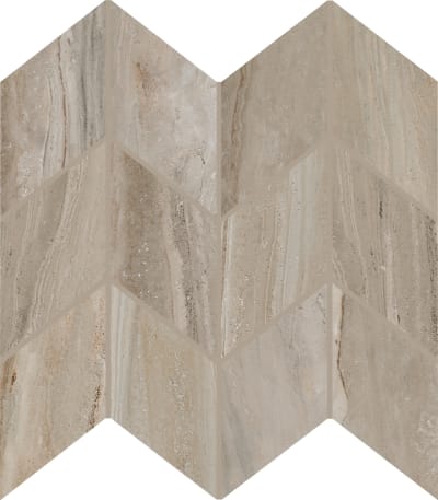 FM1236CHEVMS1L2 - Luxe 3.00 in x 6.00 in Chevron Mosaic Polished