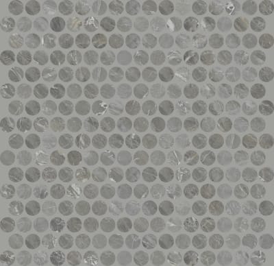 FM13PNYRDMS1P2 - Glamour 0.75 in x 0.75 in Penny Rounds Mosaic