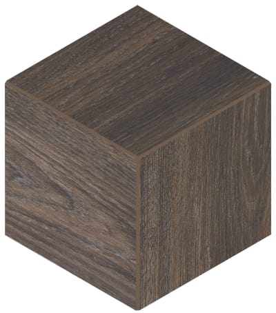 EP033DCUBEMS1P2 - Brazilian Walnut 12.00 in x 12.00 in 3D Cube Mosaic