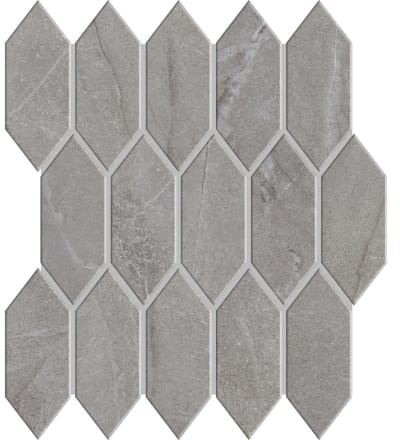 MB2225PICKMS1P2 - Grigio 2.00 in x 5.00 in Picket Mosaic Satin