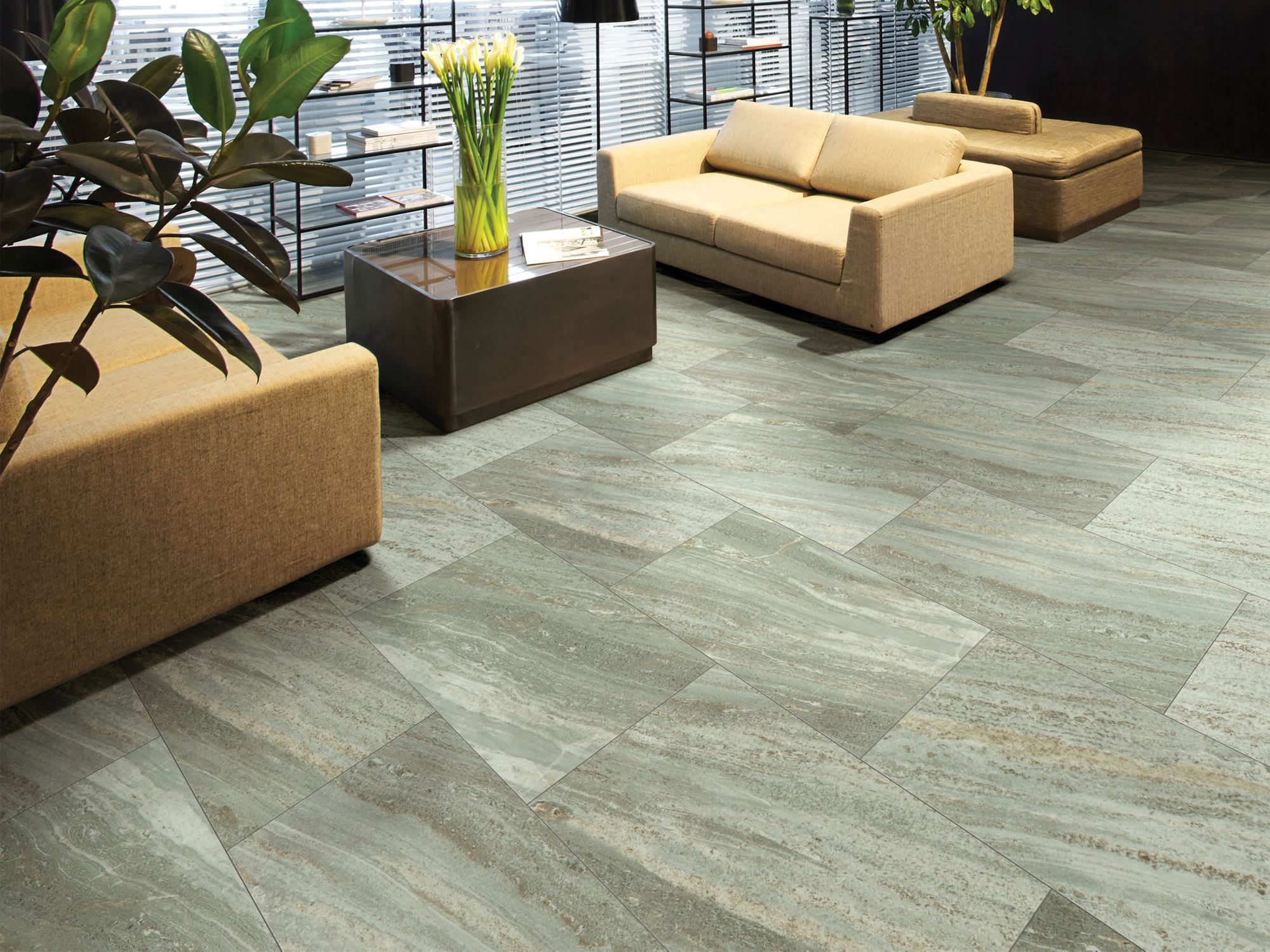 Shaw - Intrepid Tile Plus - Cavern from Znet Flooring