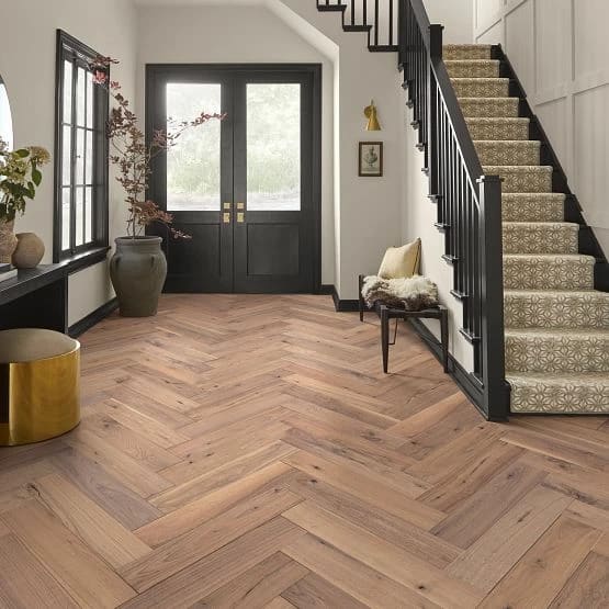Anderson Tuftex - Revival Walnut Herringbone - Sirocca | AA833-17045