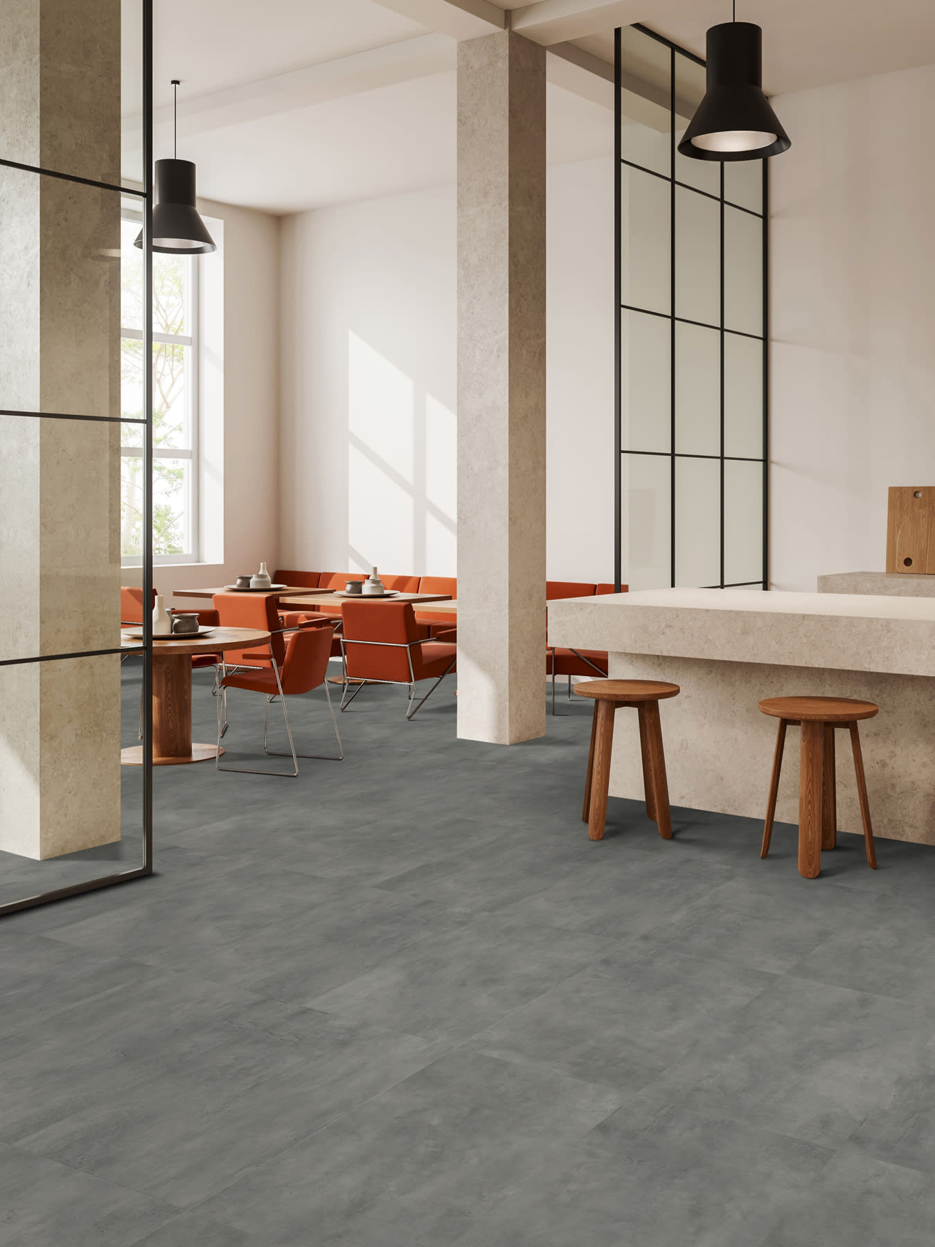 Aladdin Commercial - Bentwood Tile 5.0 - Granite | AH131-949