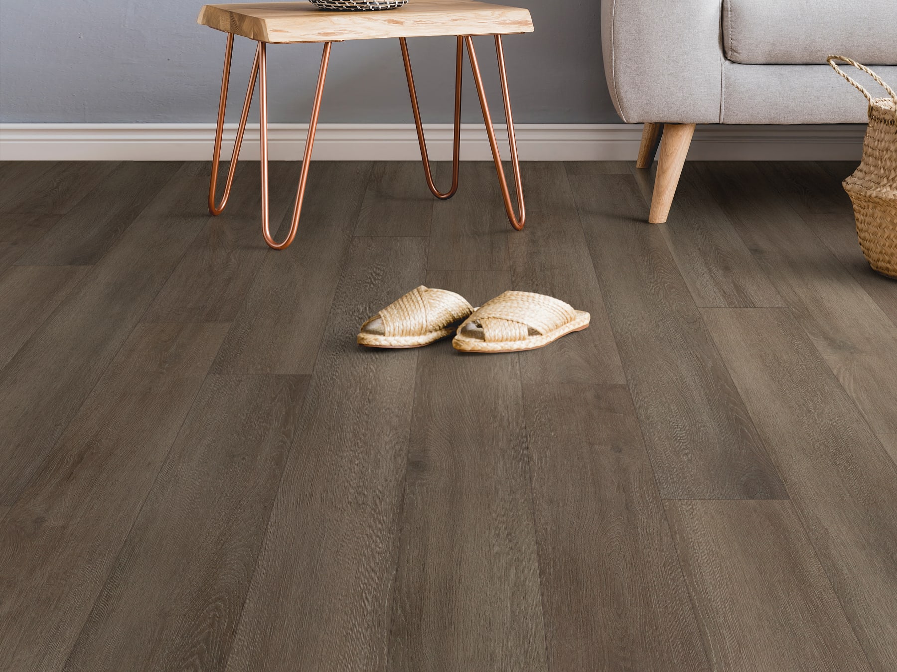 Shaw Luxury Vinyl Pro Series - Starting Line - Stormy Espresso