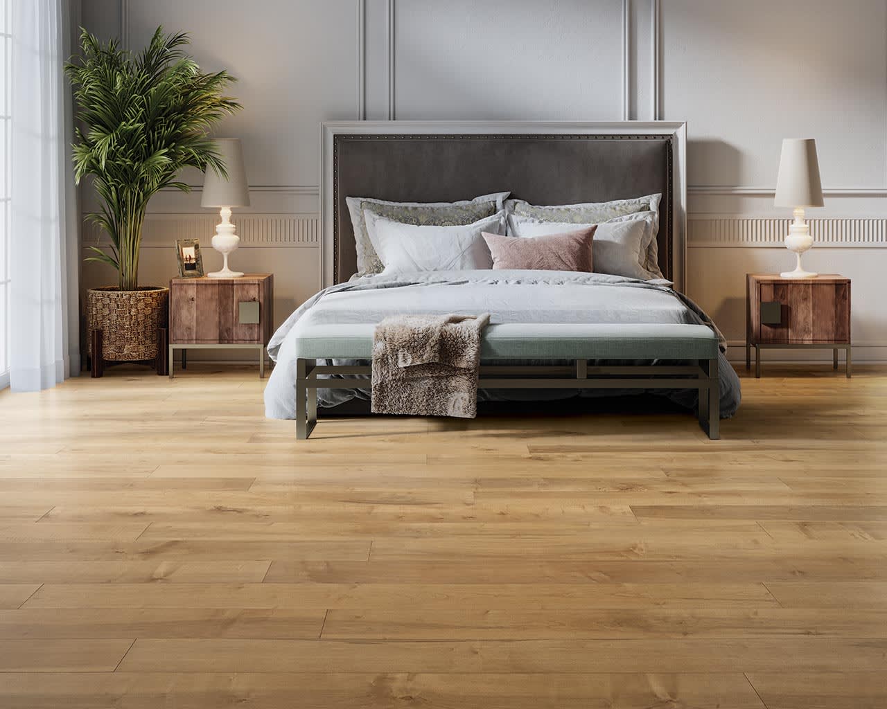 Mohawk UltraWood Plus - Myerwood Park - Honey Brown Maple | WED20-03