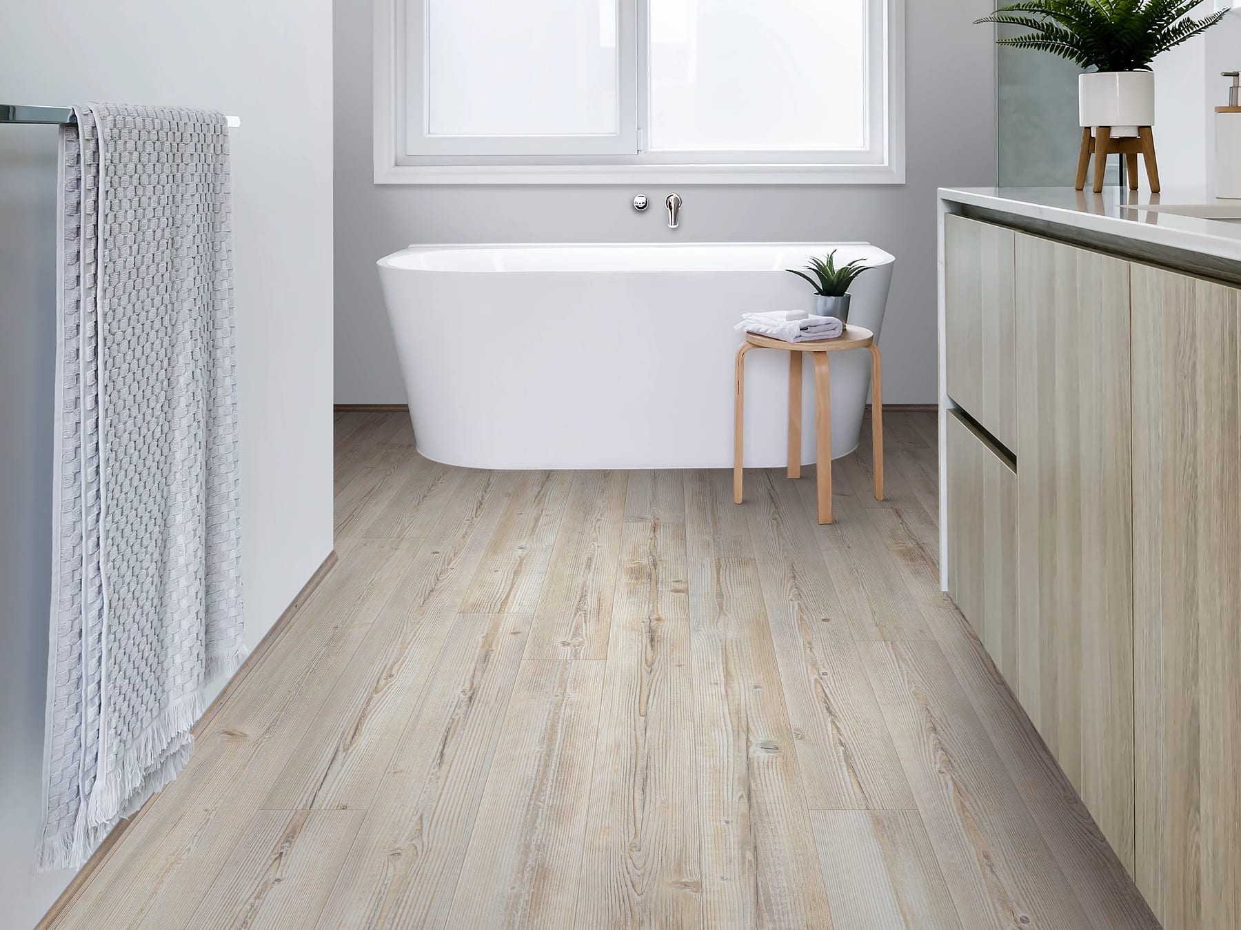 COREtec Washed Pine - Waterproof Vinyl Plank - CR502-08015