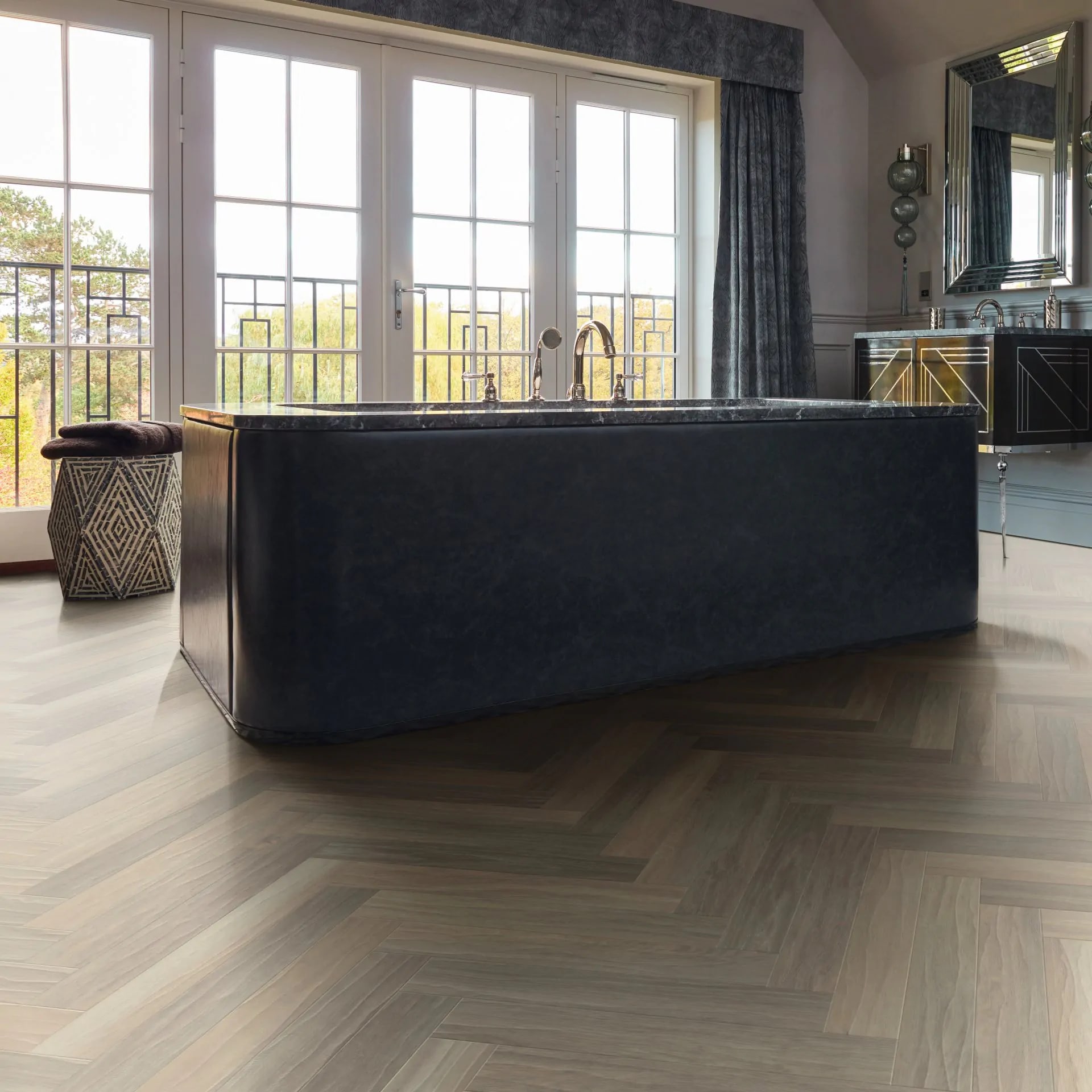 Karndean - Art Select Wood Rigid Core - Glacier Oak (Herringbone