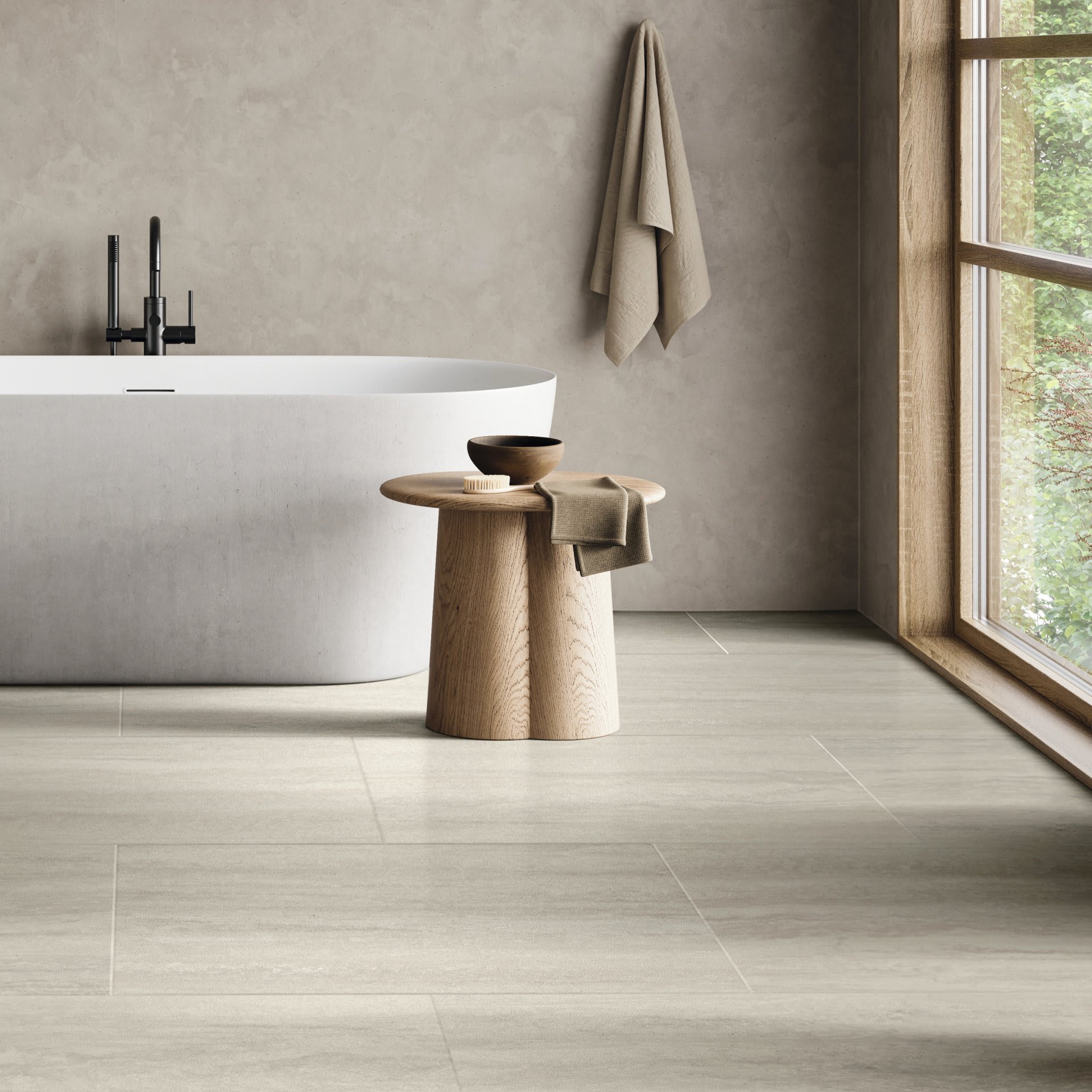 Karndean - Art Select Stone Rigid Core - Silk Travertino | AKT-LM37
