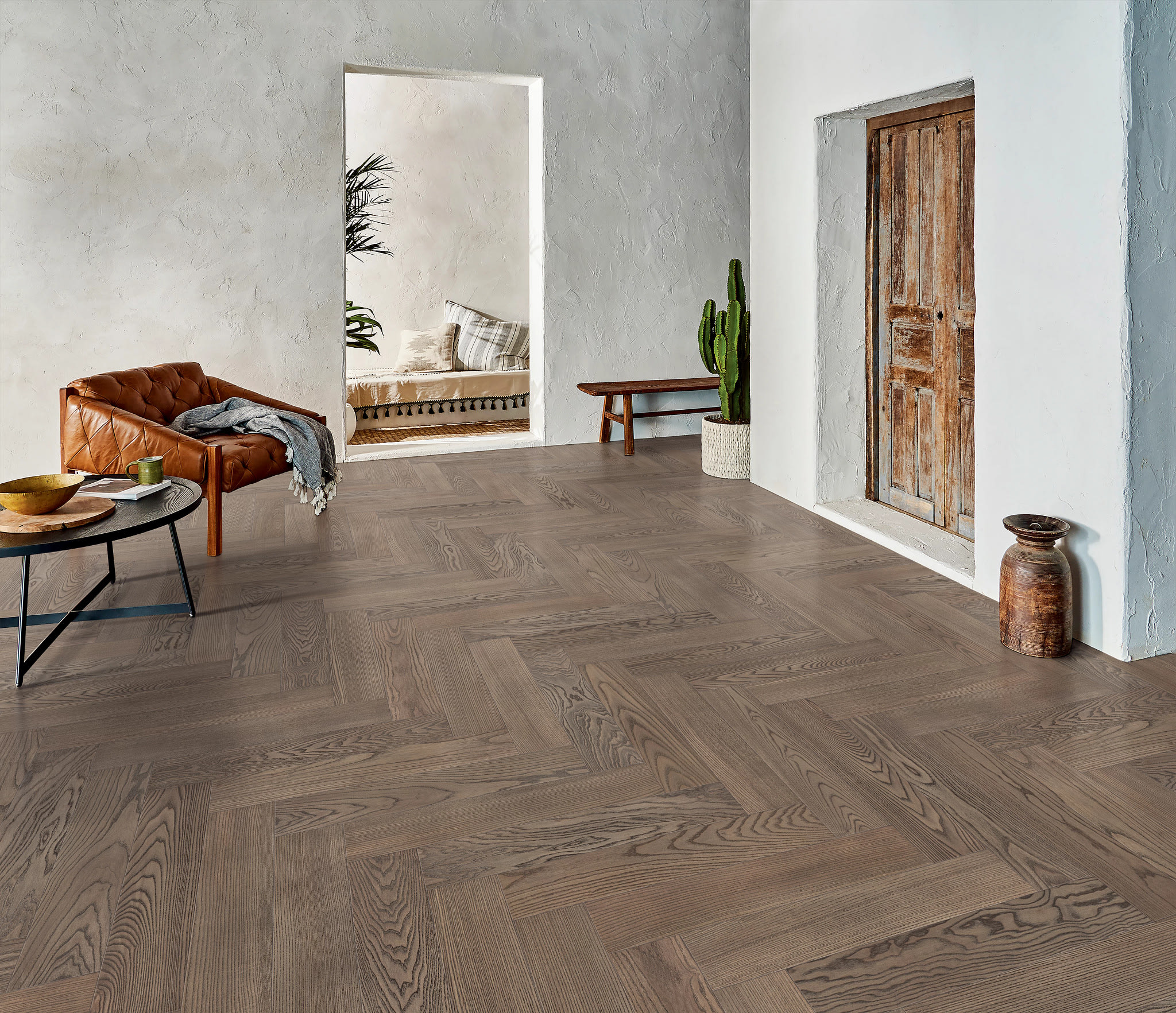 Anderson Tuftex - European Ash Herringbone - Riviera