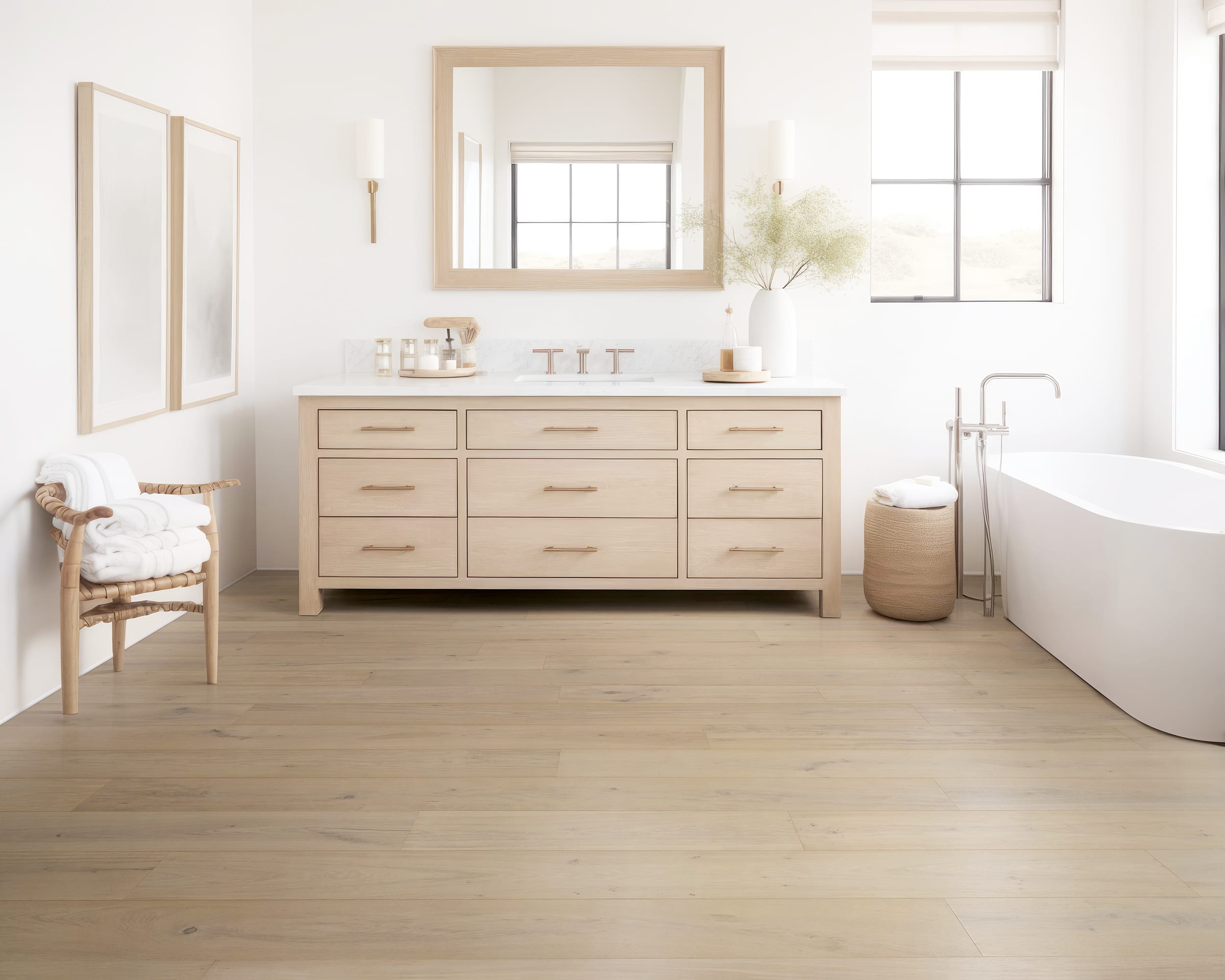 Mohawk TecWood Enhanced - Madera Trace - Natural Stone Oak