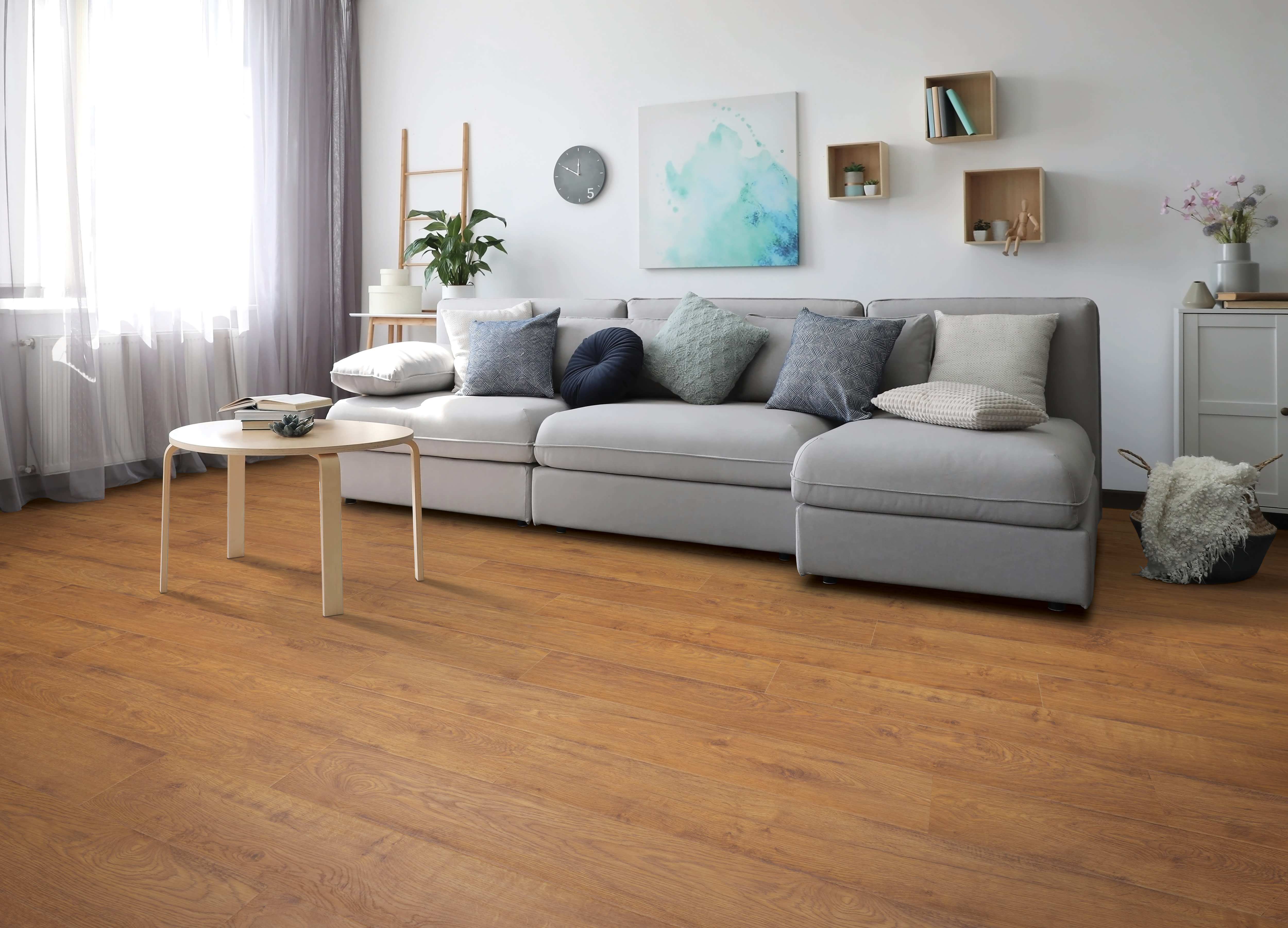 Mohawk RevWood Plus - Western Row - Sun Dried Oak